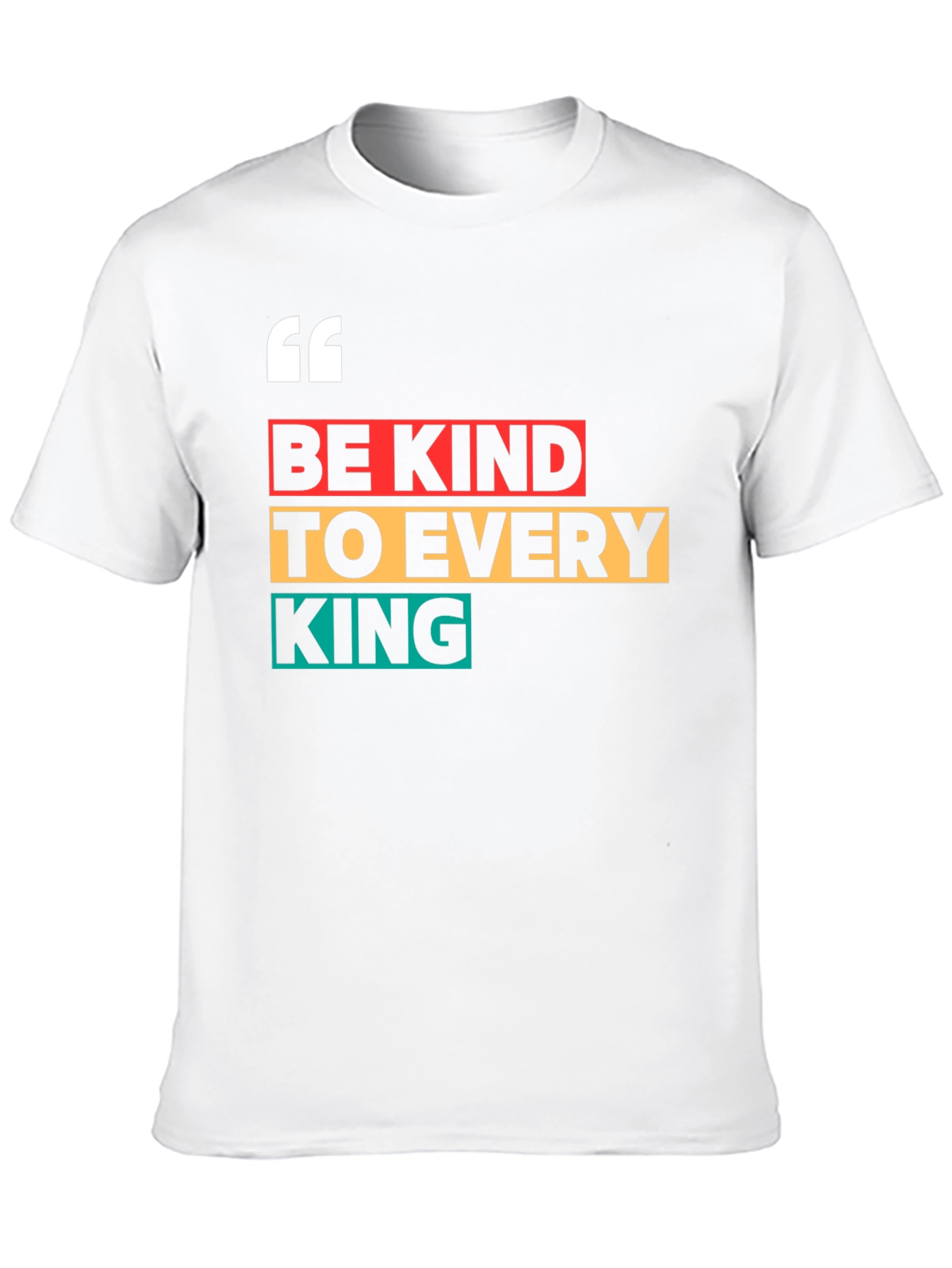 Black Be Kind To Every King Black Graphic Tee view 10