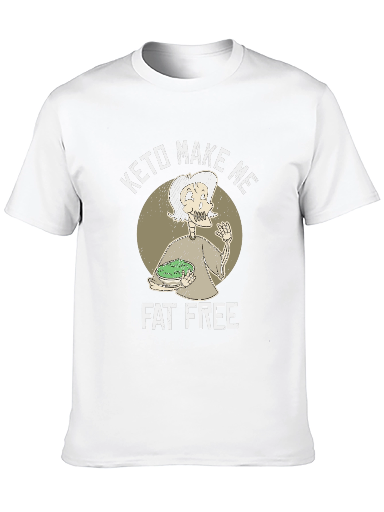 Black Keto Make Me Fat Free T-Shirt view 10