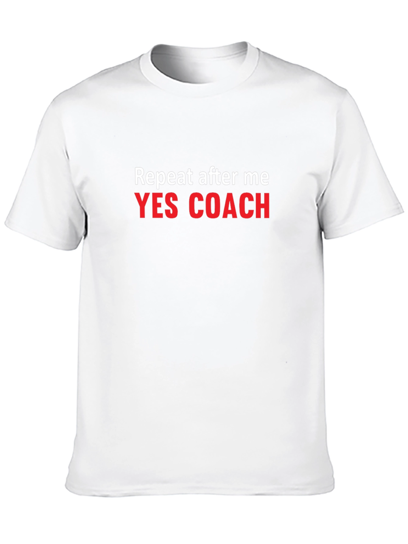 Black Yes Coach T-Shirt: Funny Motivational Tee view 10
