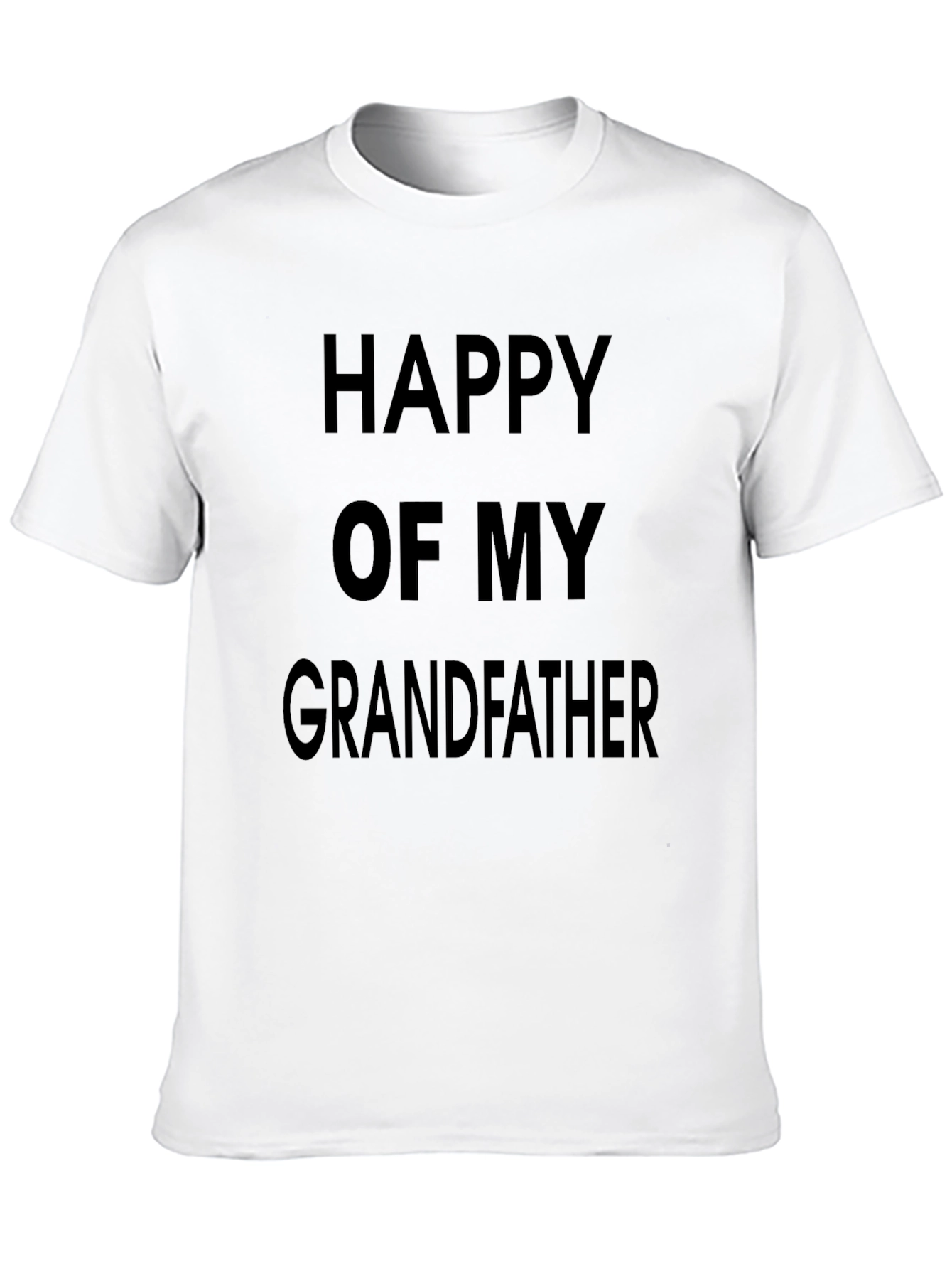 Black Happy of My Grandfather T-Shirt view 10