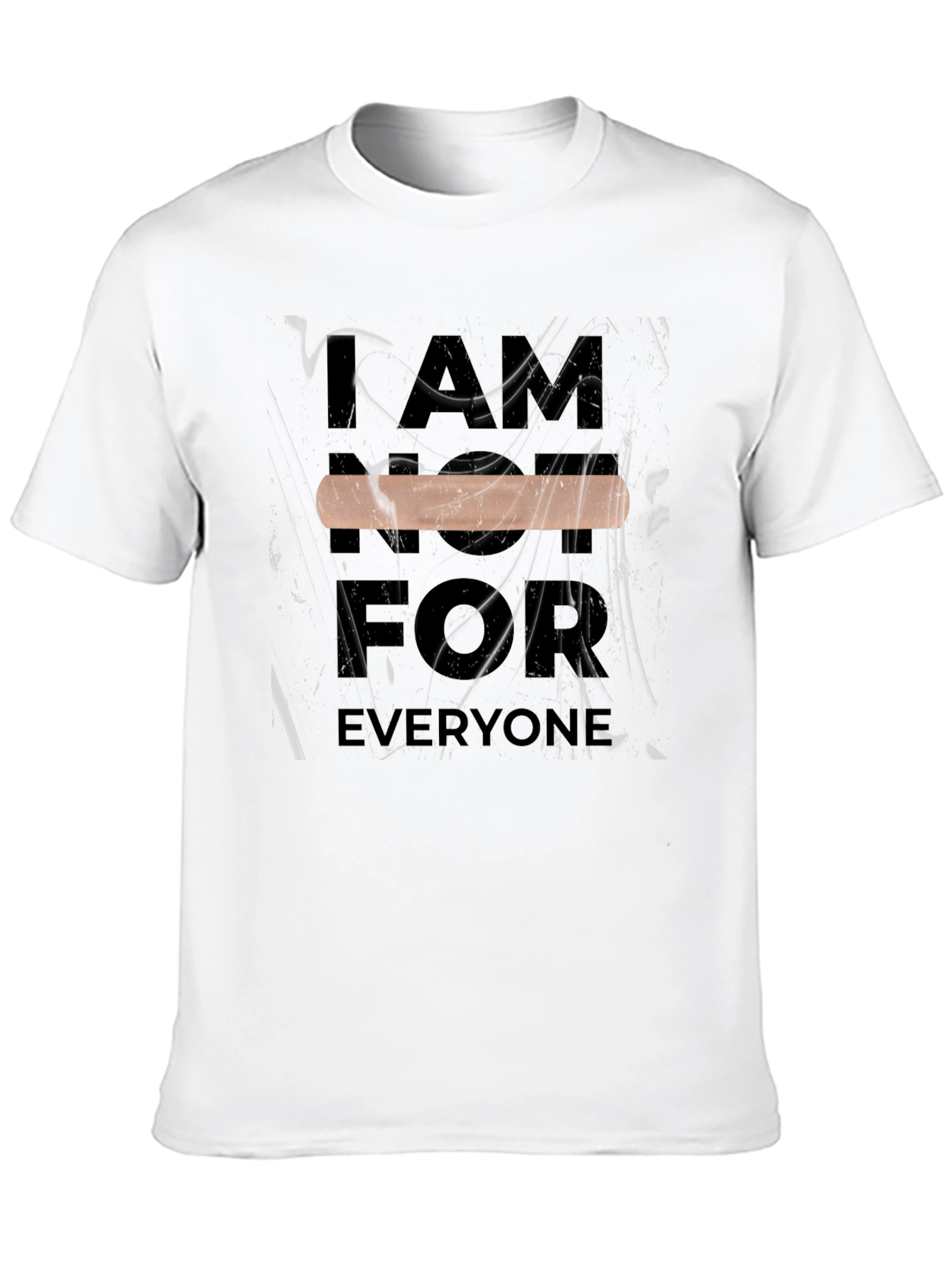 Black Inclusive T-Shirt - "I AM HERE FOR EVERYONE" view 10