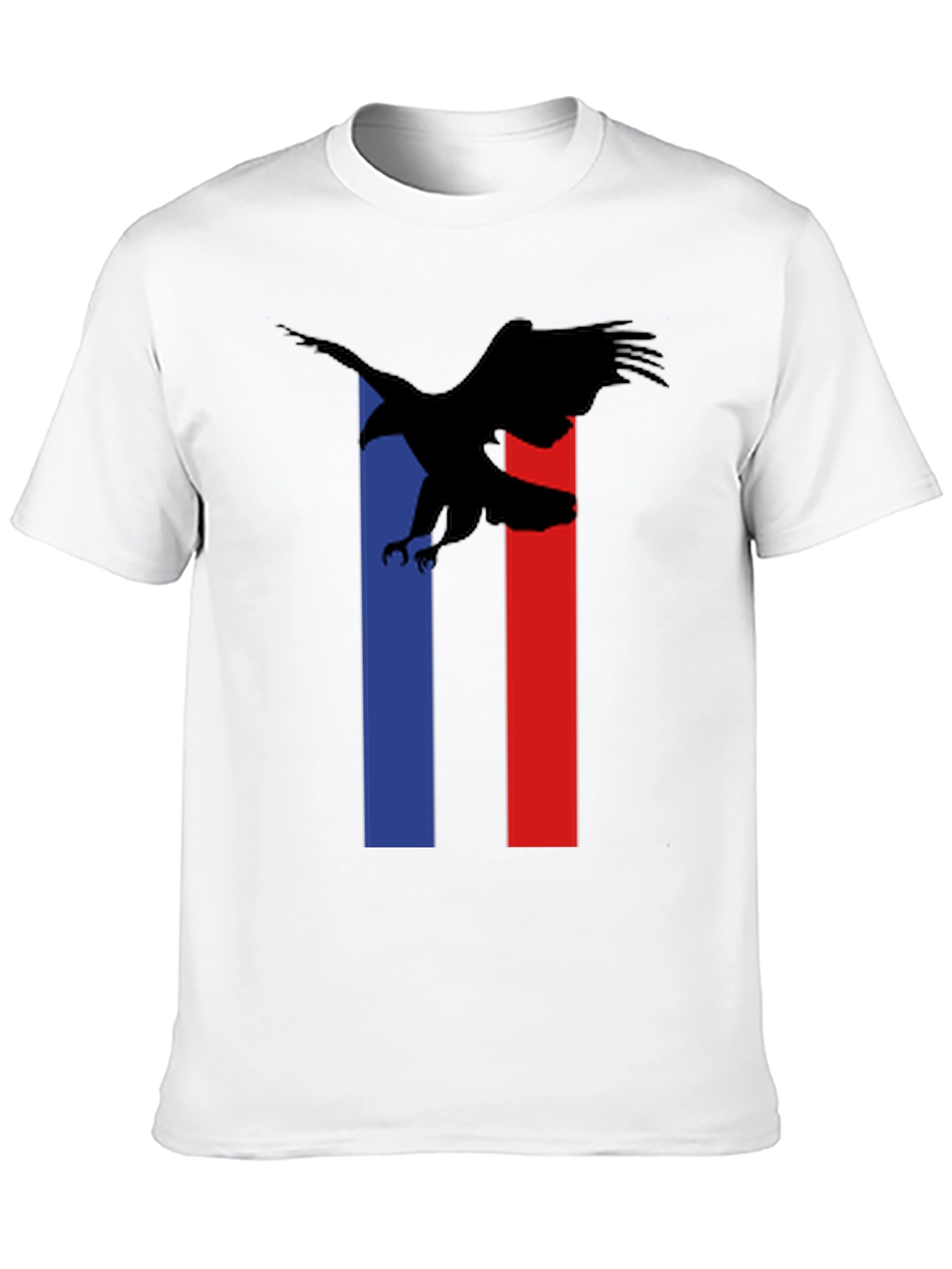 Black Eagle Graphic Tee - Black Crew Neck view 10