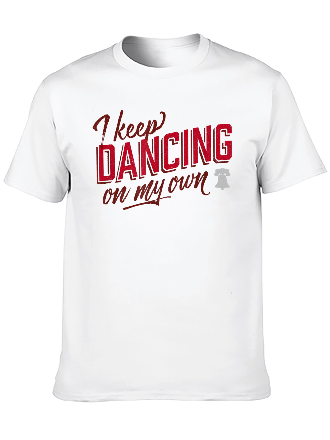 Black I Keep Dancing On My Own Graphic Tee view 10