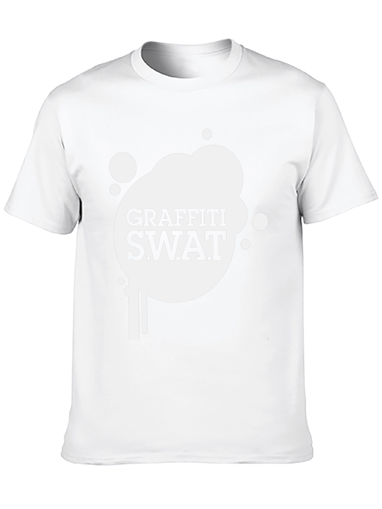 Black Graffiti S.W.A.T. Black Tee view 10