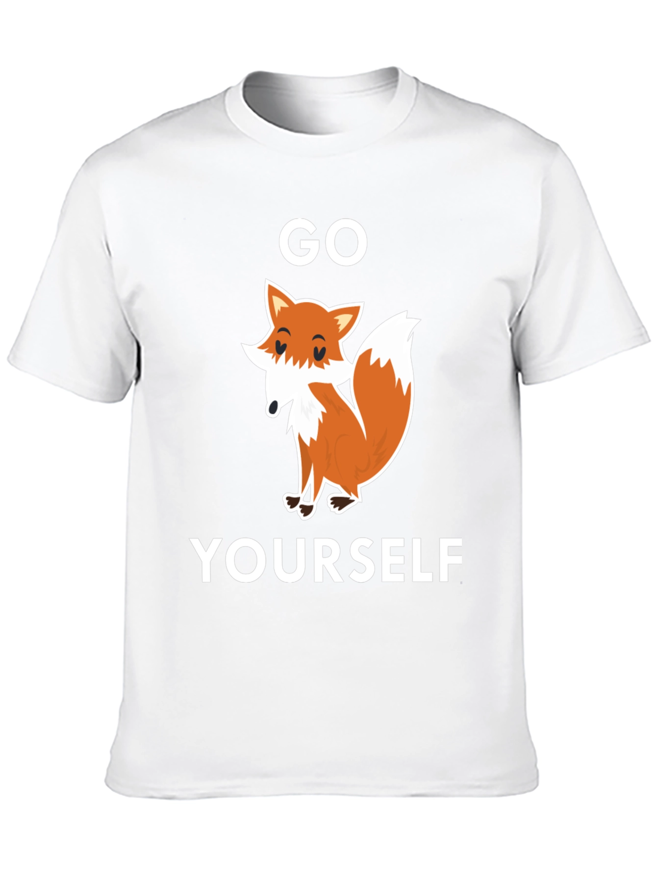 Black Go Fox Yourself Graphic T-Shirt view 10