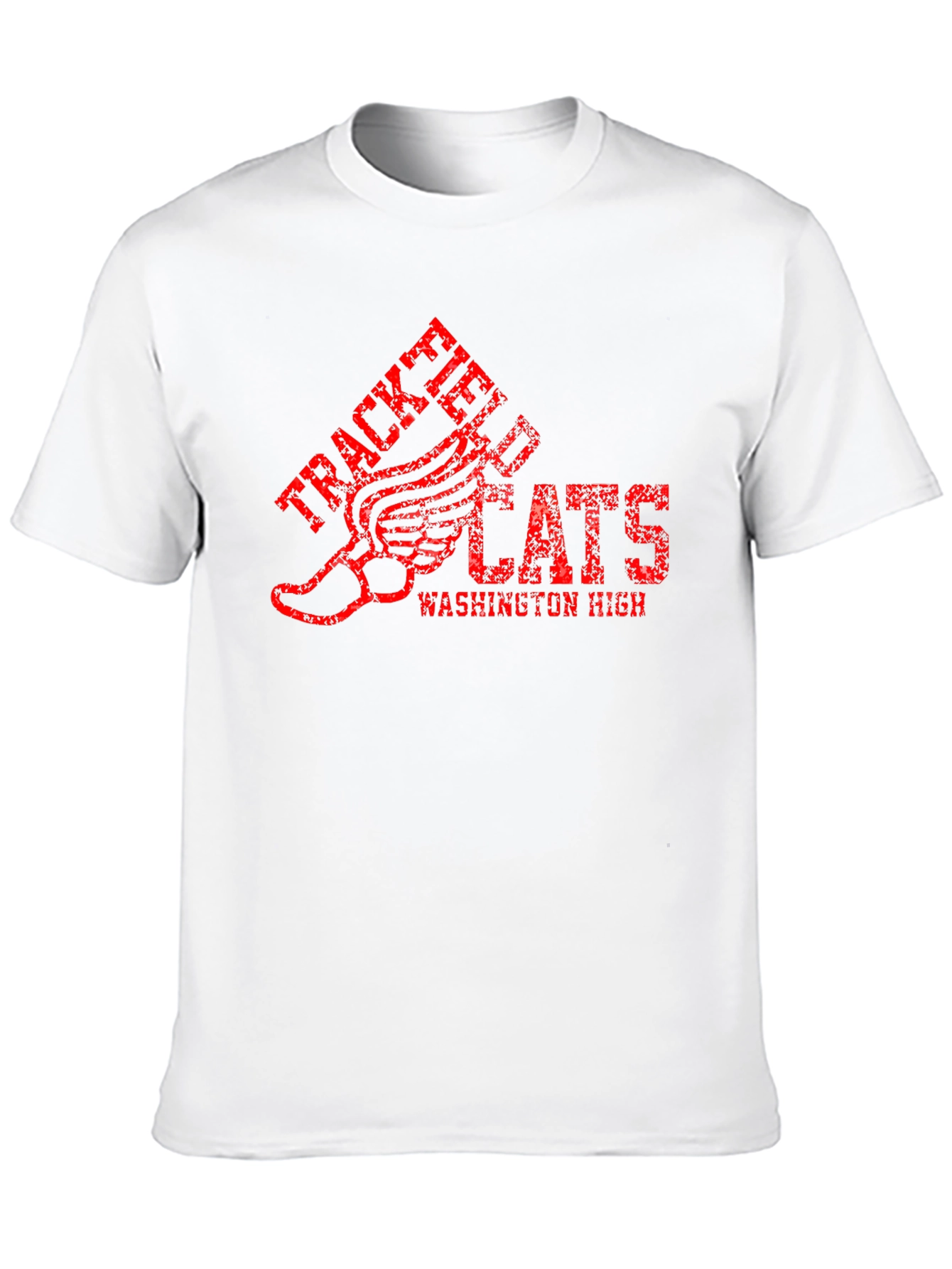 Track & Field Wildcats Black Graphic T-Shirt - 10