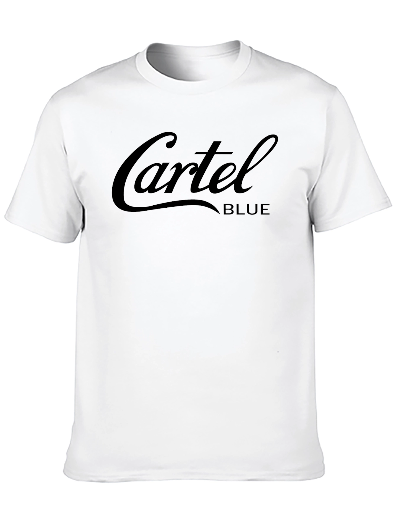 Black Cartel Blue Graphic Print Black T-Shirt view 10