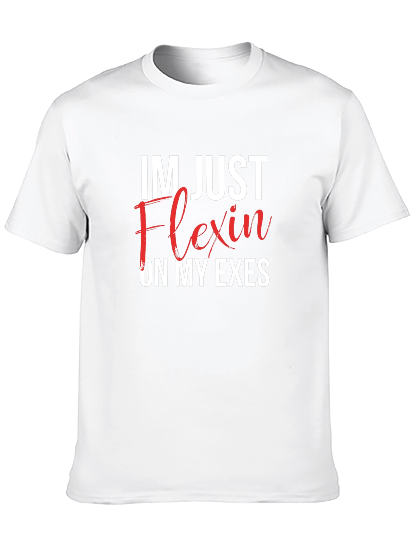 Black Flexin' On My Exes Graphic Tee - Black view 10