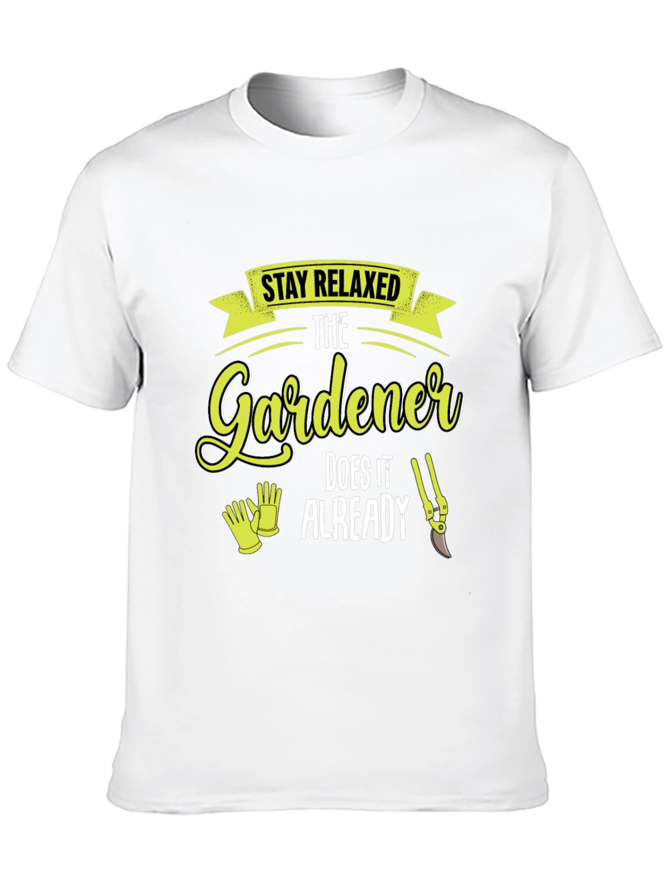 Black Stay Relaxed Gardener T-Shirt - Gardening Apparel view 10