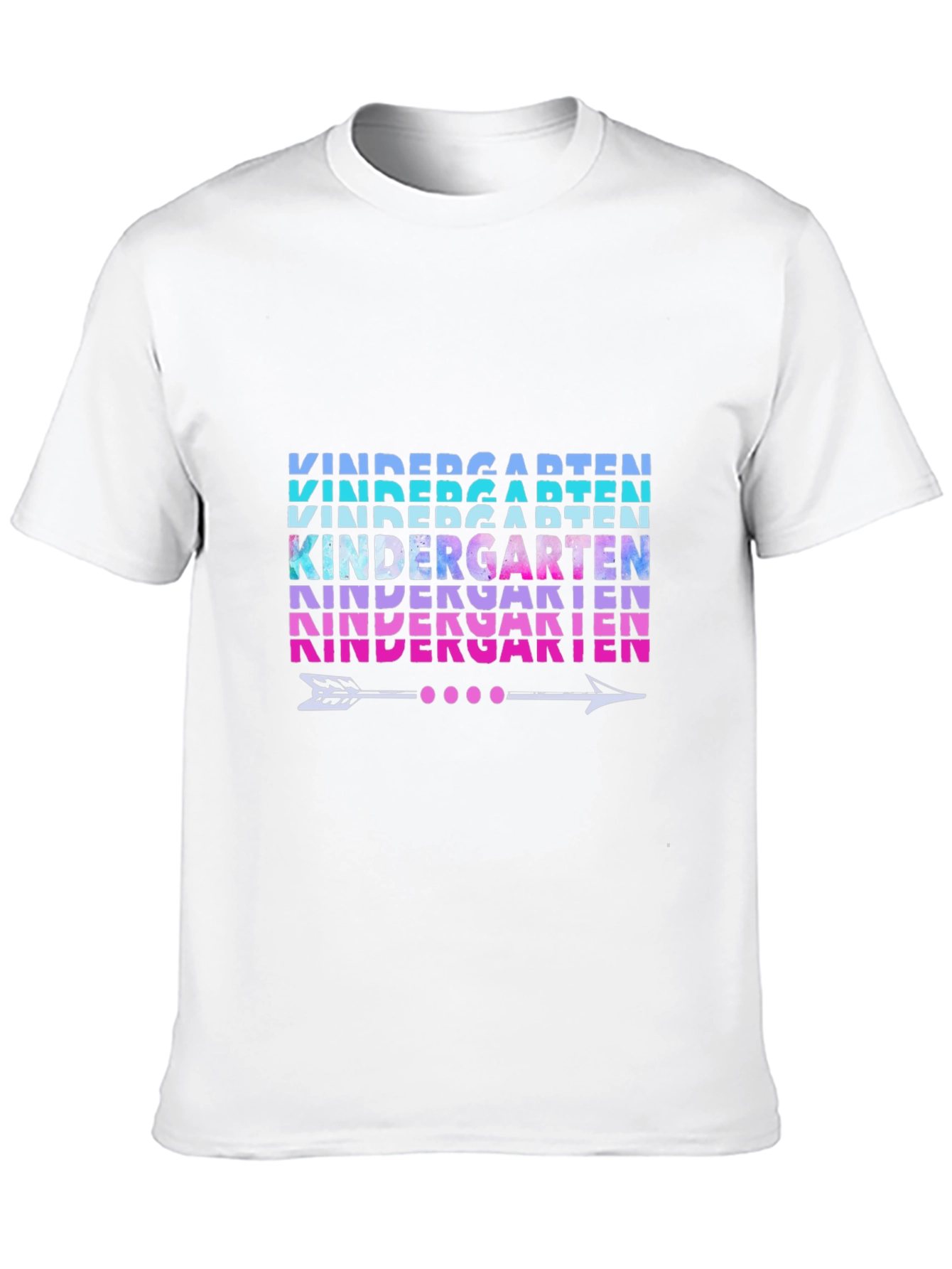 Black Kindergarten Arrow Graphic Tee view 10