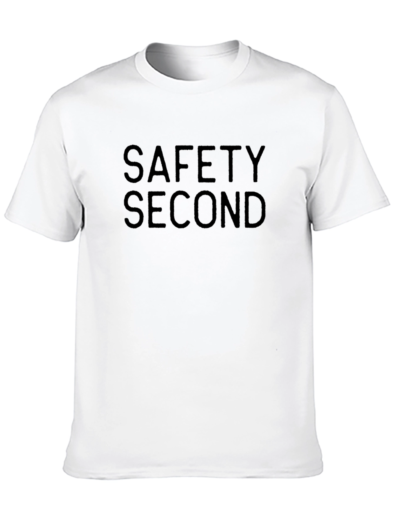 Black Safety Second Black Crewneck T-Shirt view 10