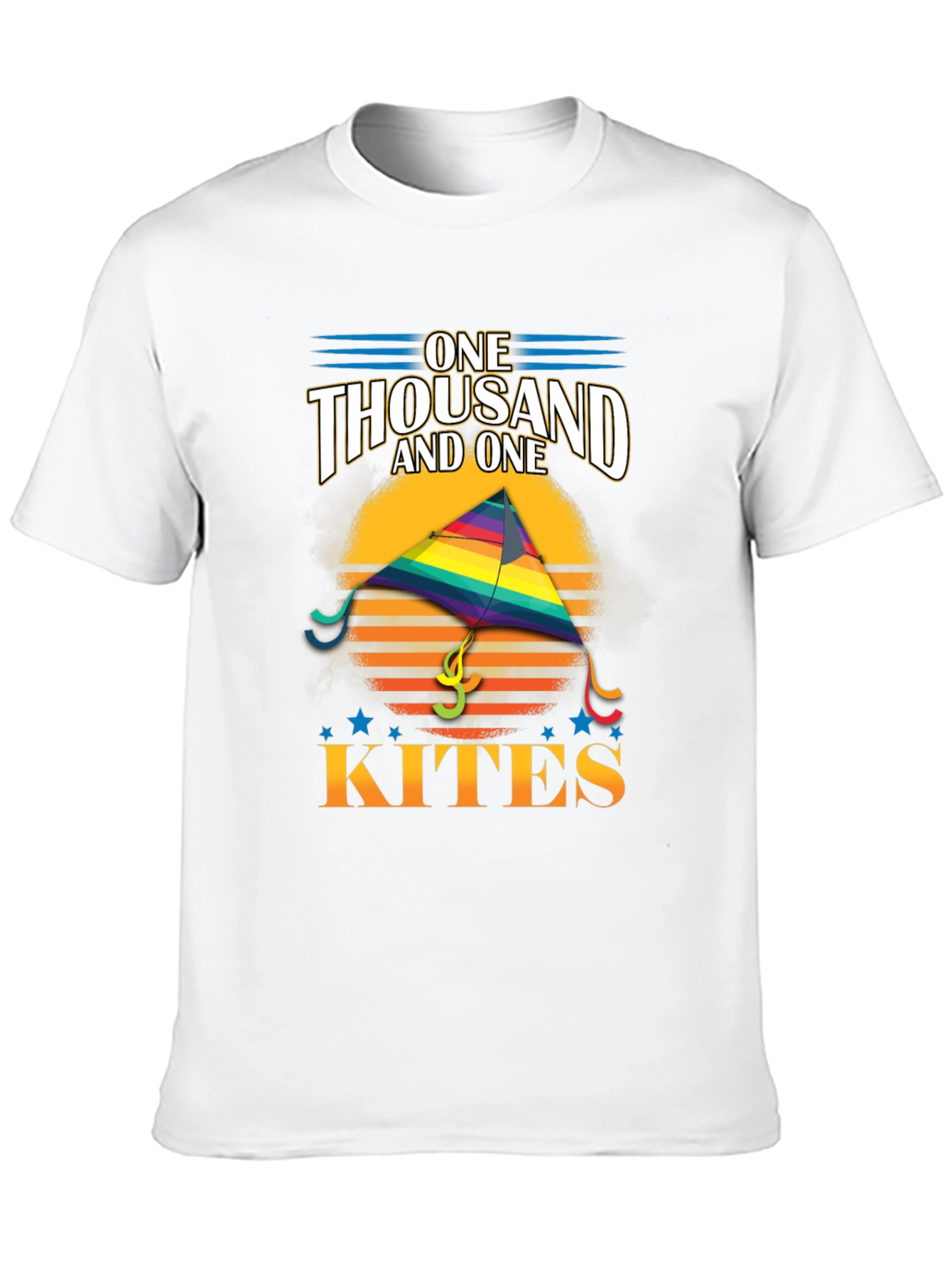 Black One Thousand and One Kites Graphic Tee view 10