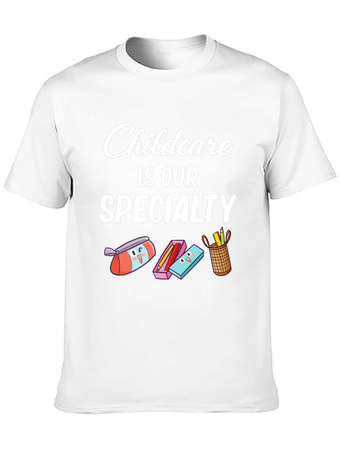 Black Childcare Is Our Specialty Graphic Tee view 10