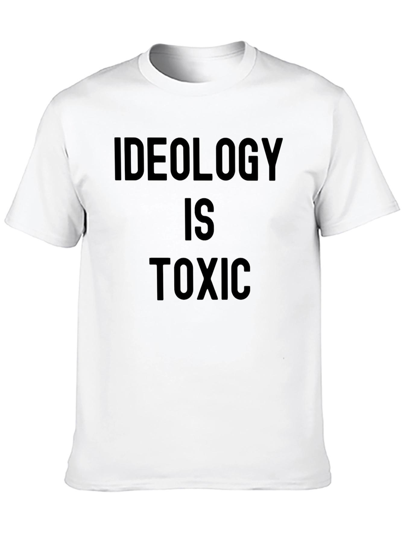 Black Ideology is Toxic Graphic T-Shirt view 10