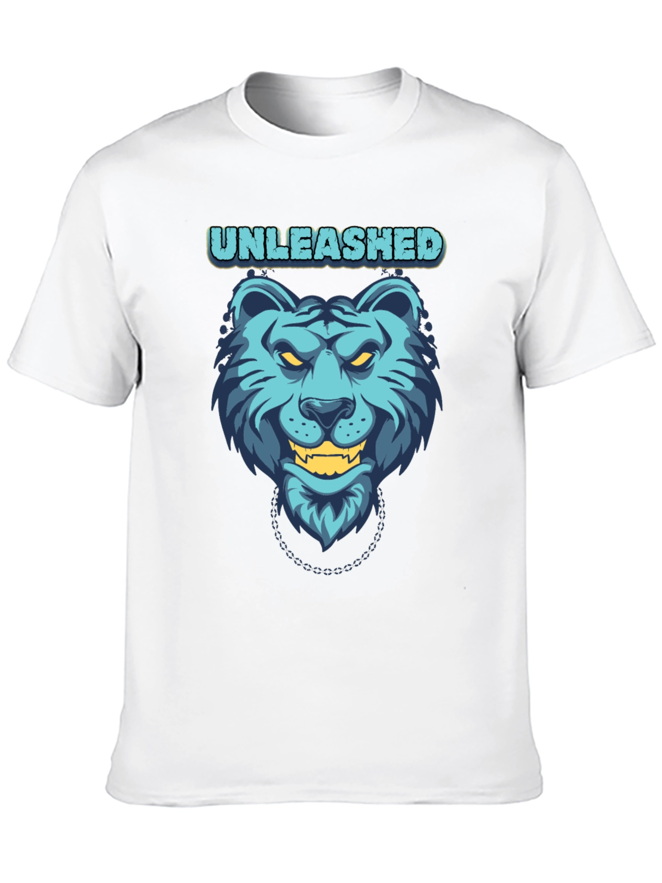 Black Unleashed Tiger Graphic Tee - Men's Black T-Shirt view 10