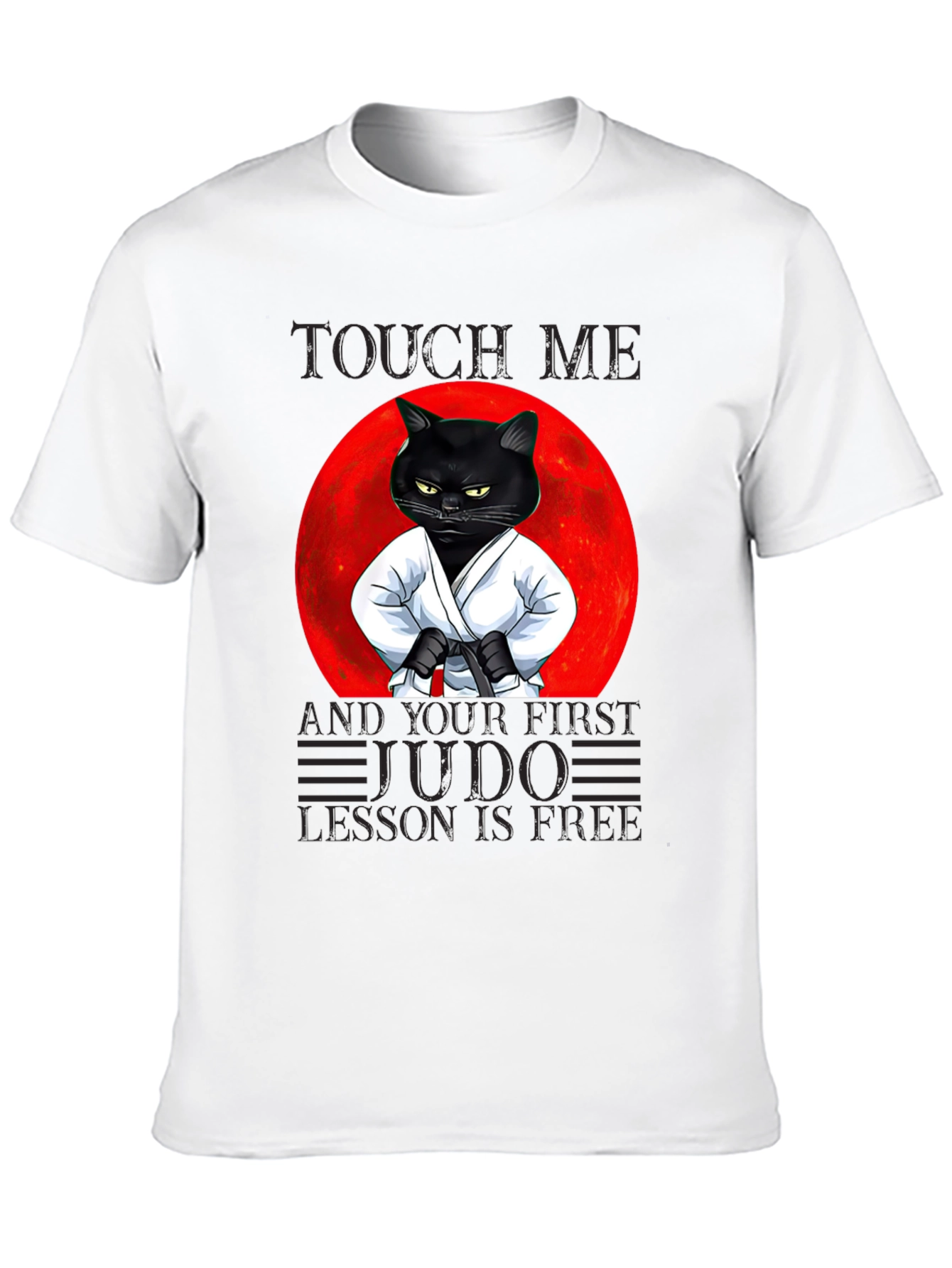 Funny Judo Cat T-Shirt - 10