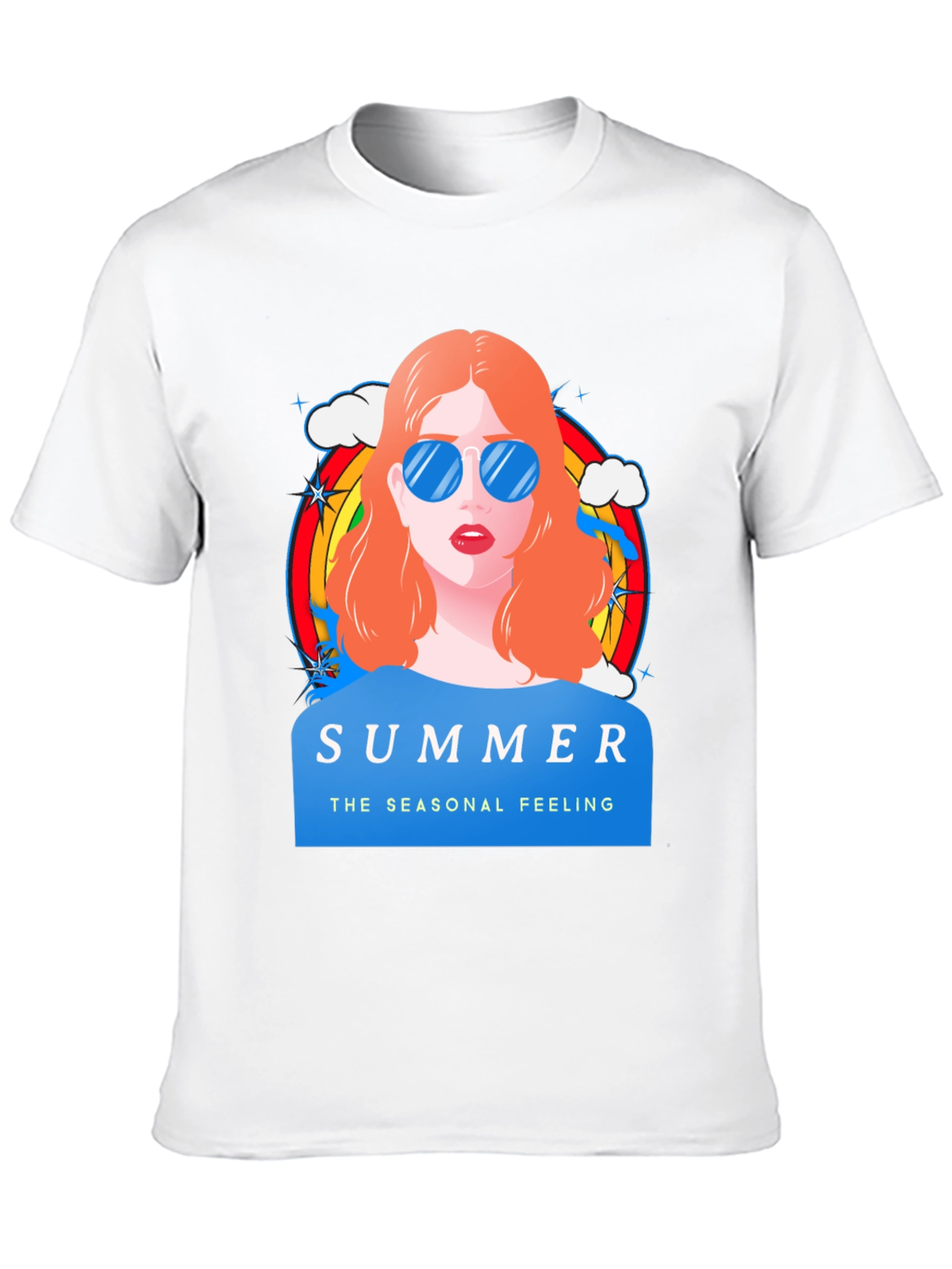 Summer Feeling Graphic T-Shirt - 10