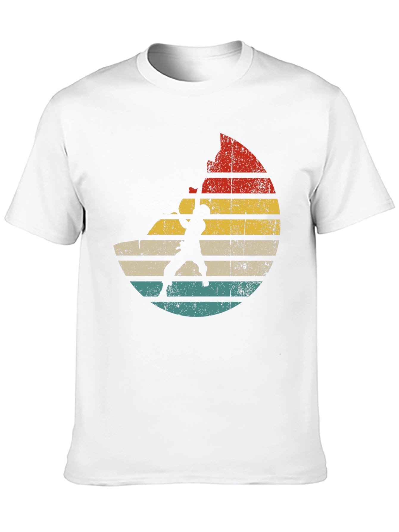 Black Vintage Climbing Sunset Graphic Tee view 10