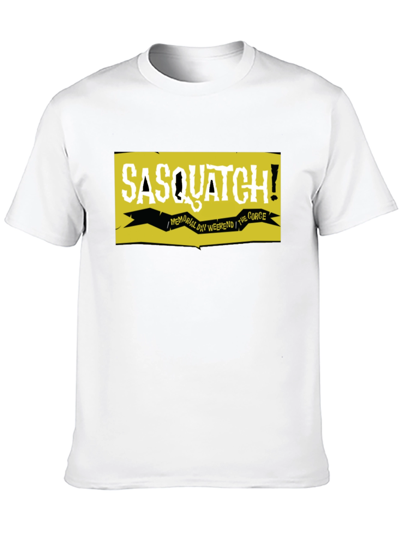Black Sasquatch! Memorial Day Weekend Graphic Tee view 10