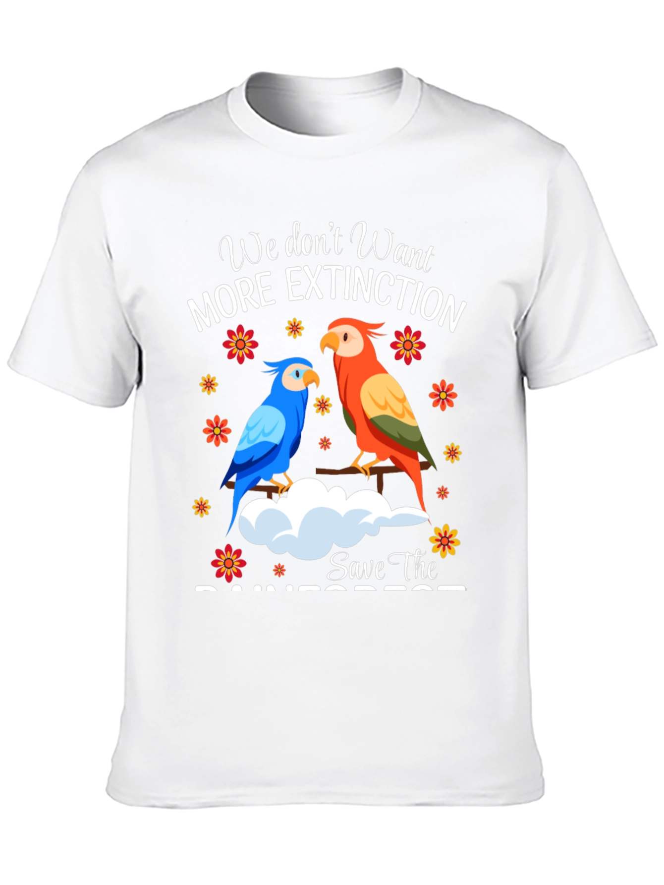 Black Save The Rainforest T-Shirt view 10