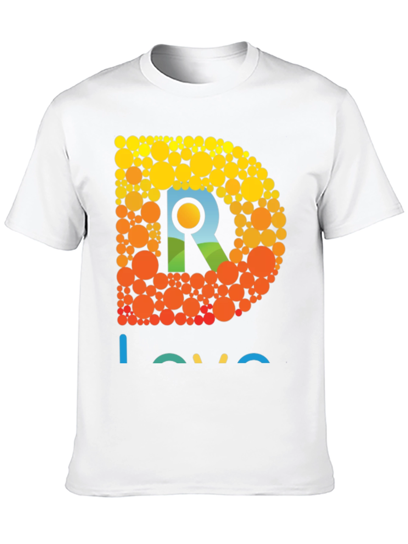 Black D Love Graphic T-Shirt - Stylish Comfort view 10