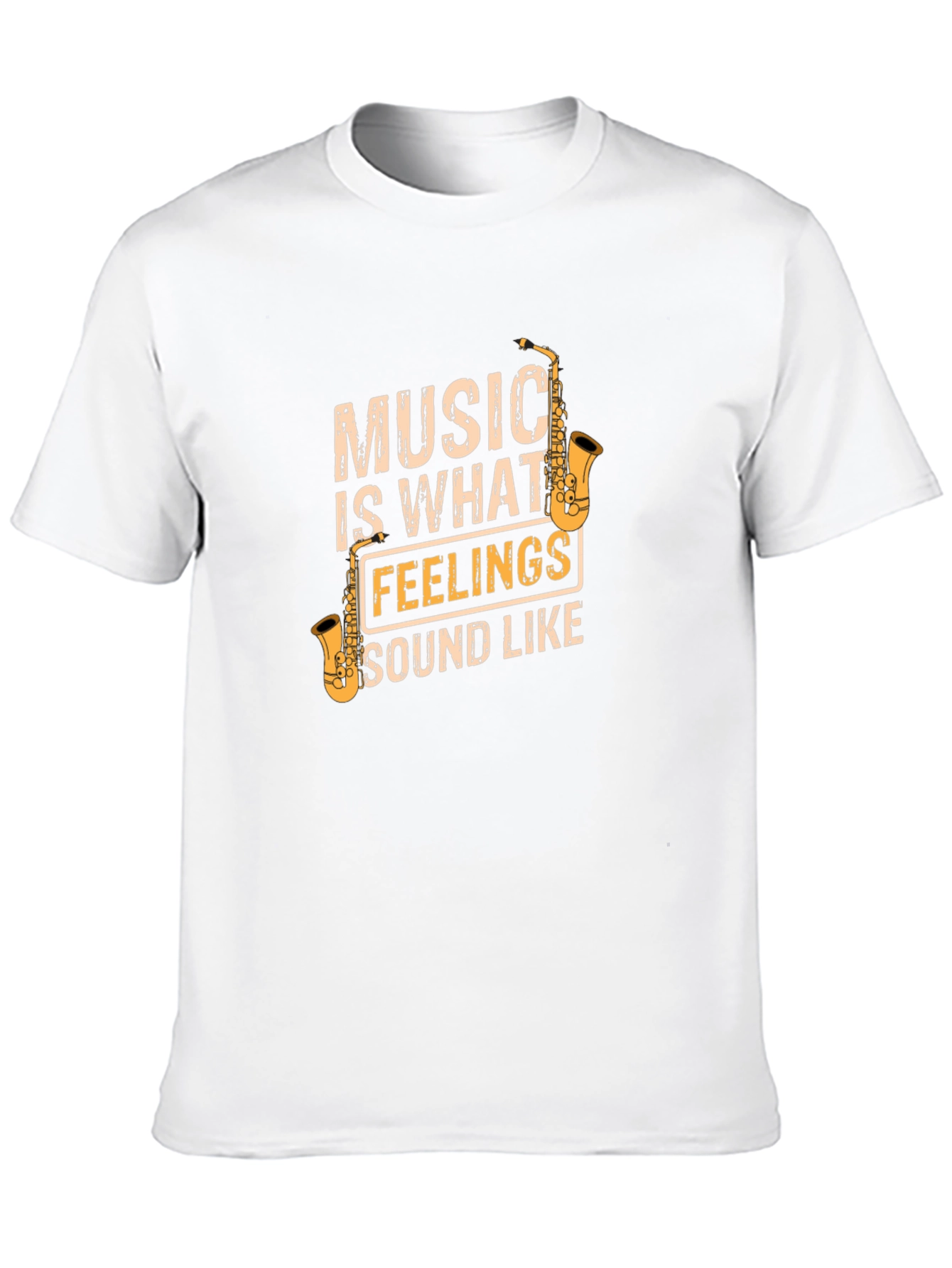 Black Music is What Feelings Sound Like Black T-Shirt view 10