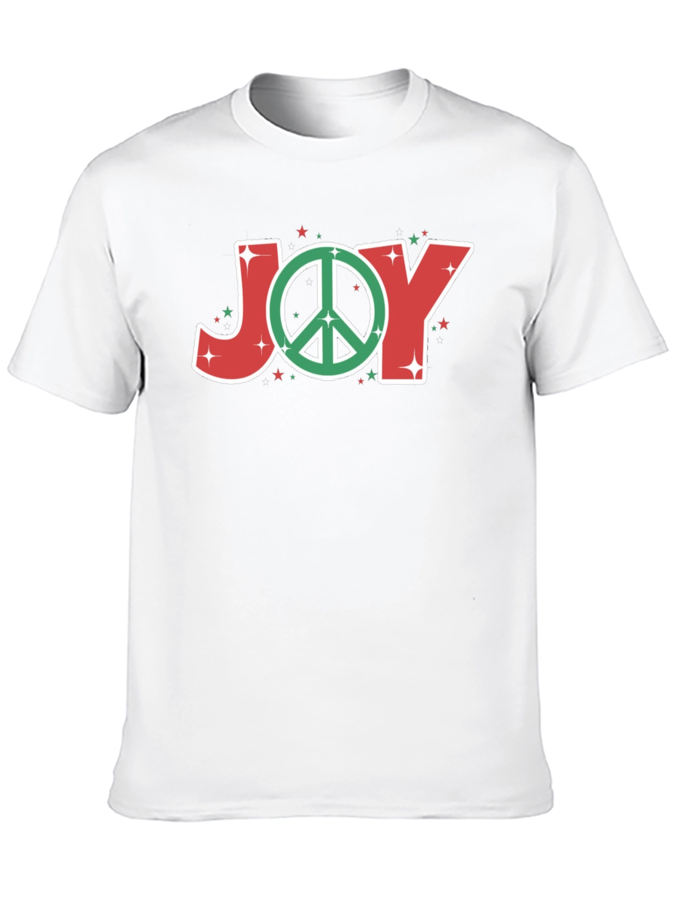 Black Peaceful Joy T-Shirt - Holiday Cheer view 10