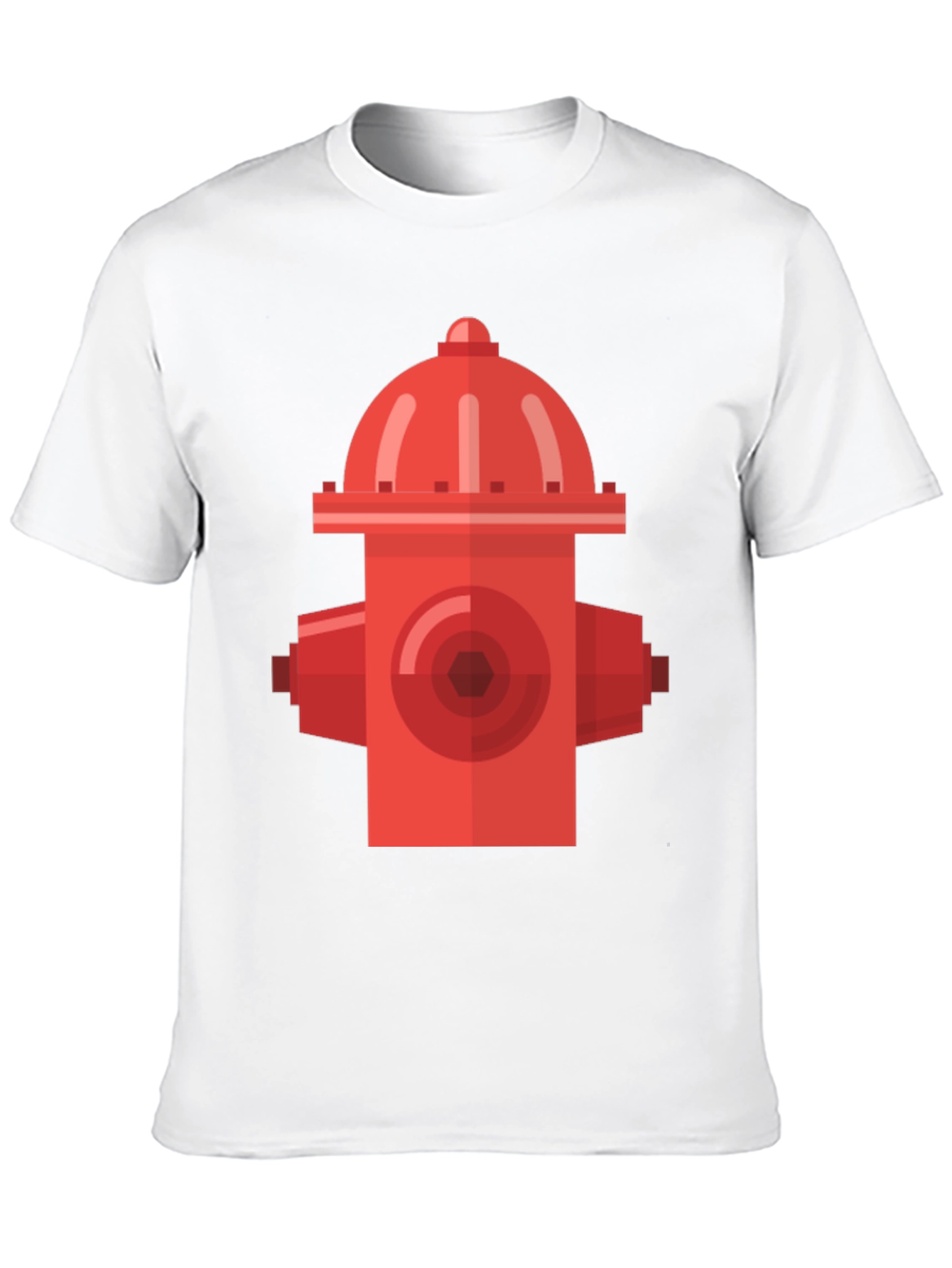 Black Retro Fire Hydrant Black T-Shirt - Urban Style view 10