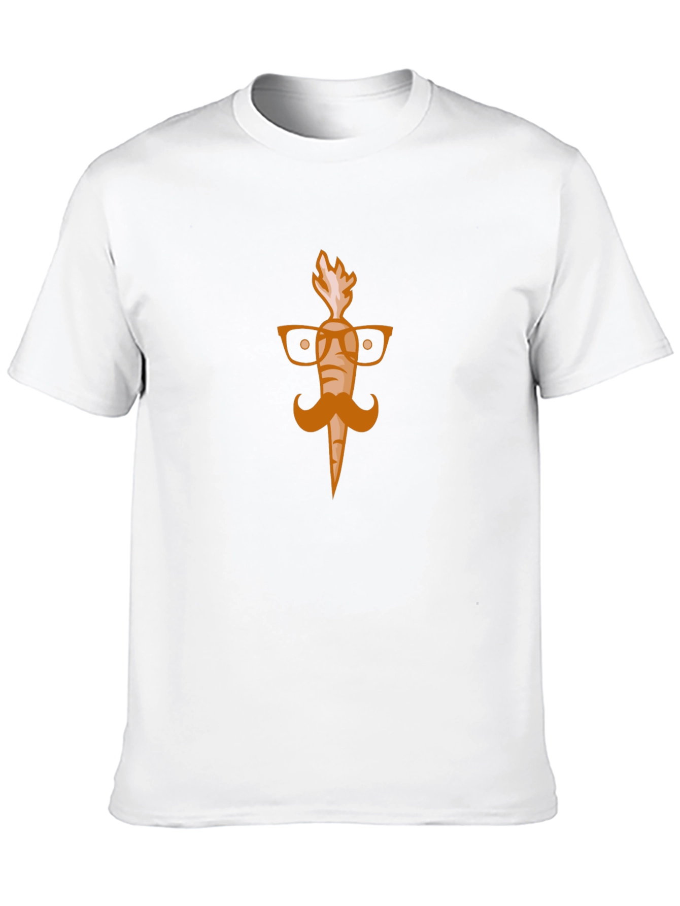 Black Funny Carrot Graphic Tee view 10