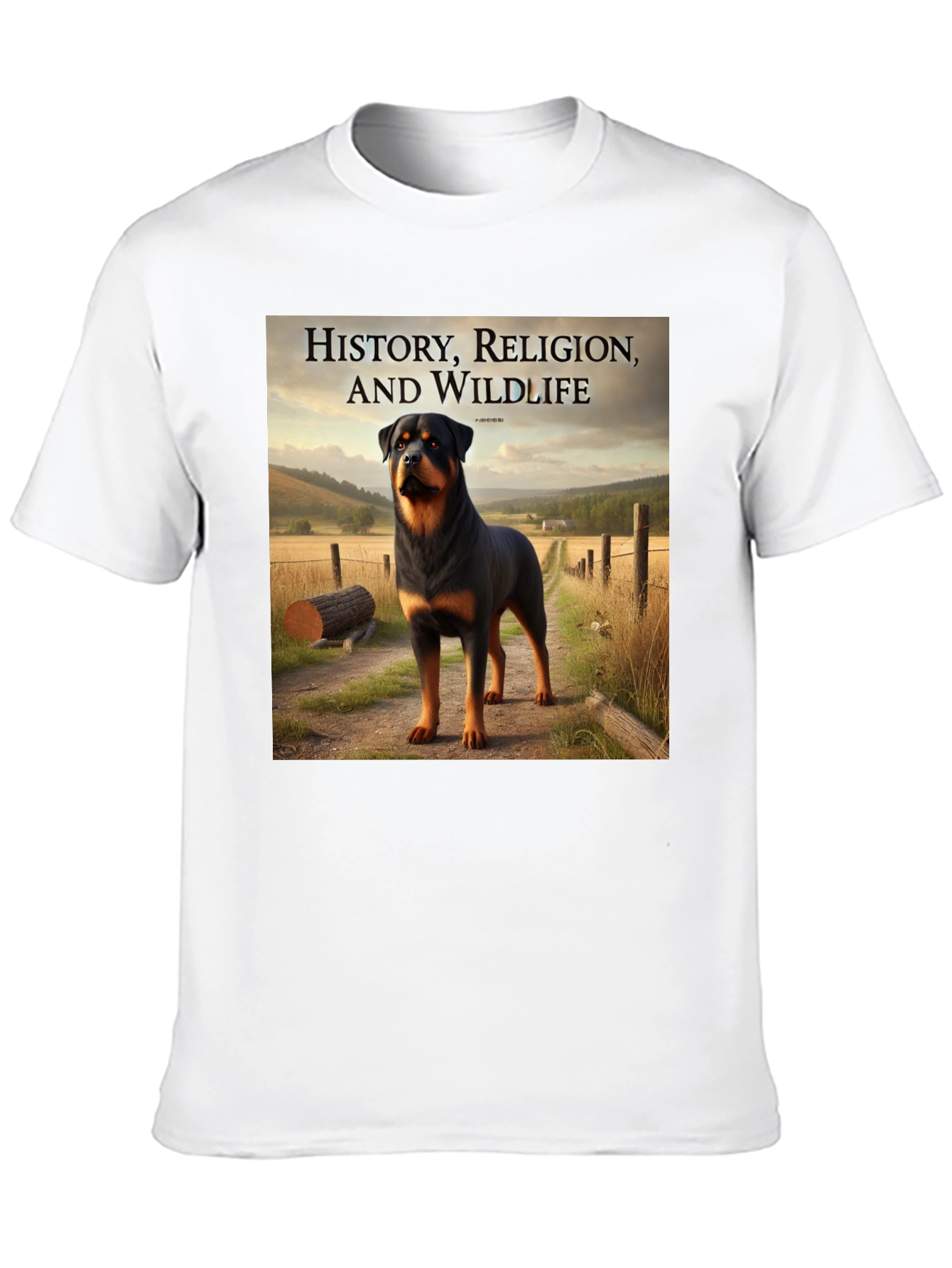 Rottweiler T-Shirt: History, Religion, & Wildlife Tee - 10