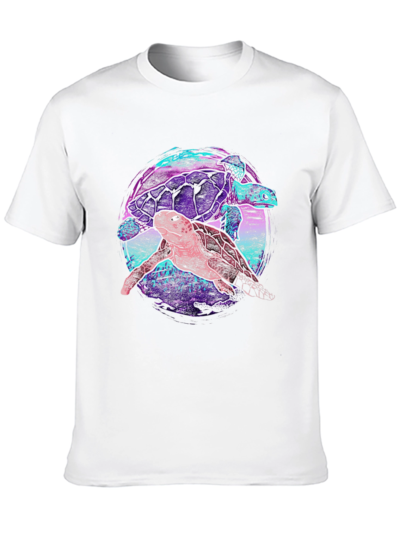 Black Turtle Duo Graphic Tee - Trendy Comfort view 10