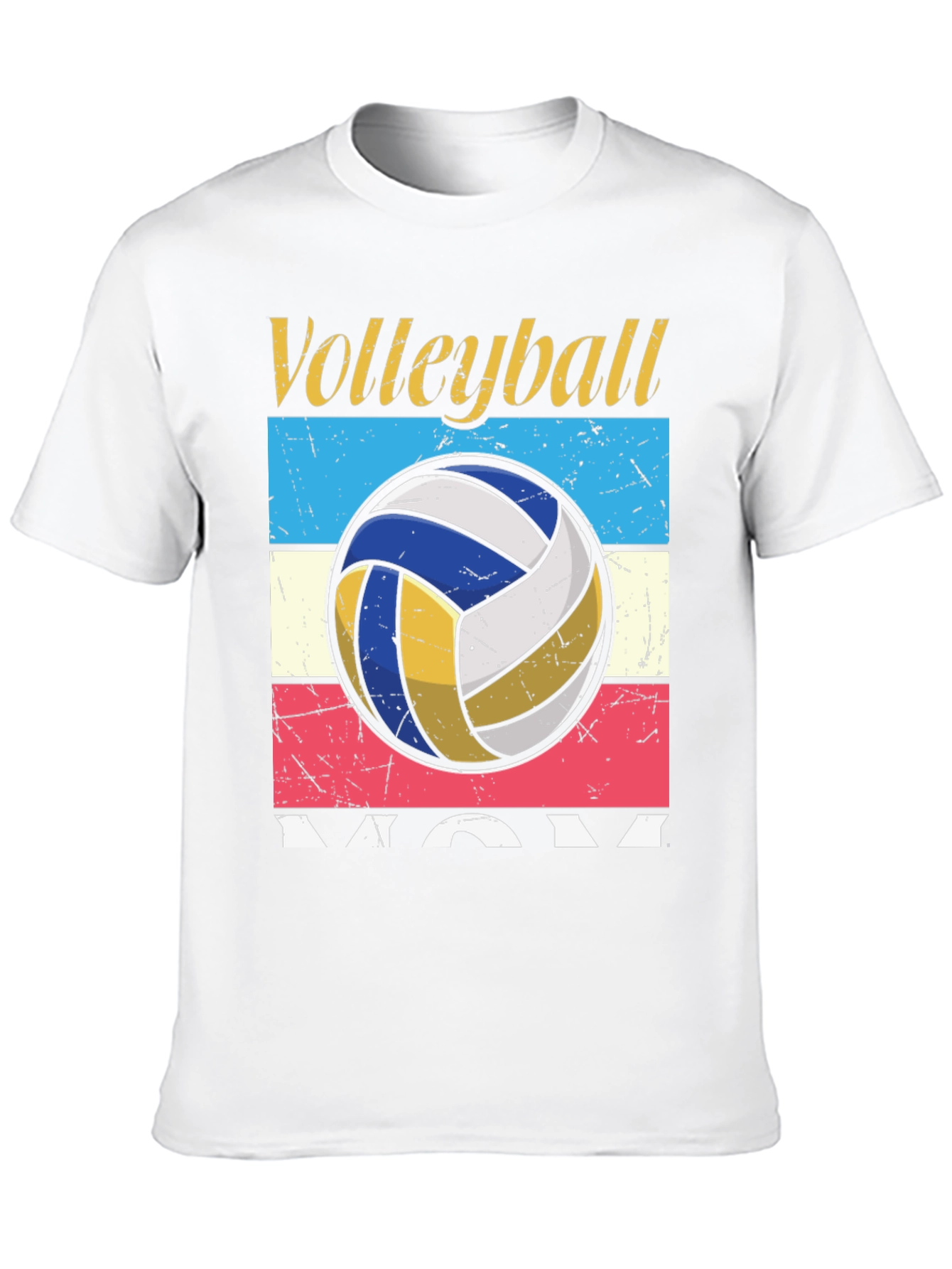 Black Volleyball Mom Graphic Tee view 10