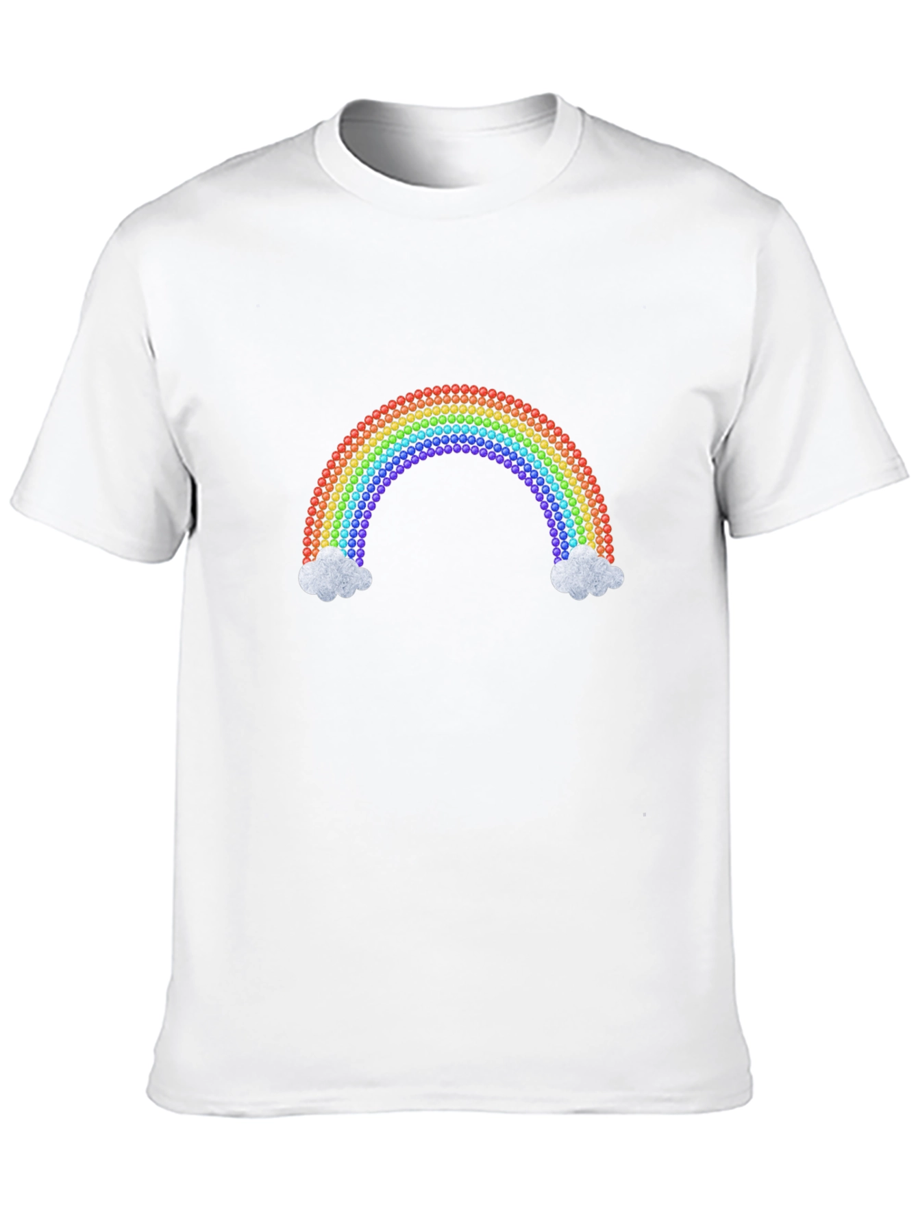 Black Rainbow Graphic Tee - Casual Style view 10