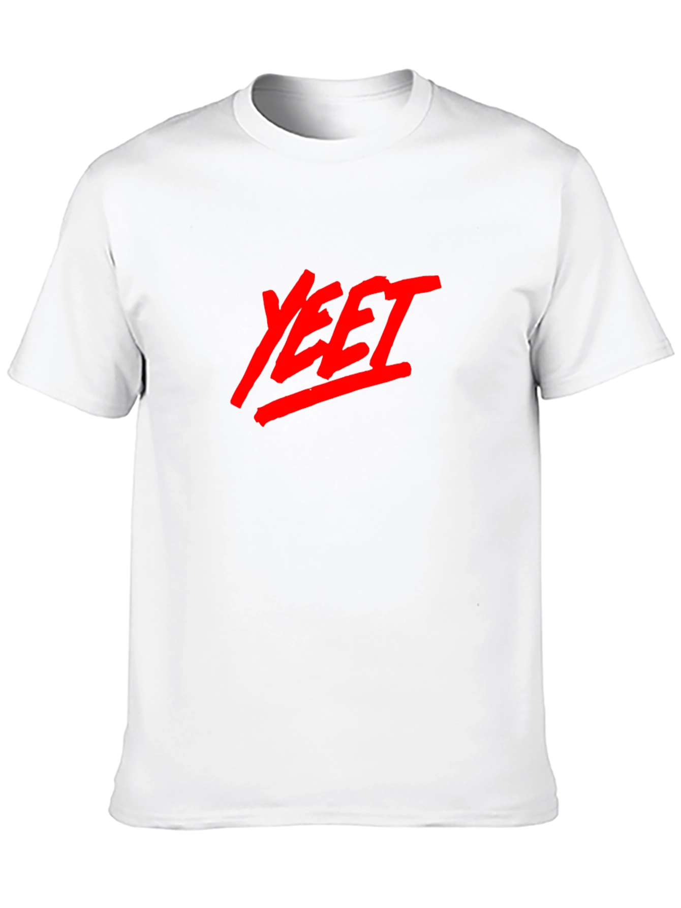 Black YEET Graphic Tee - Black Cotton Casual Shirt view 10