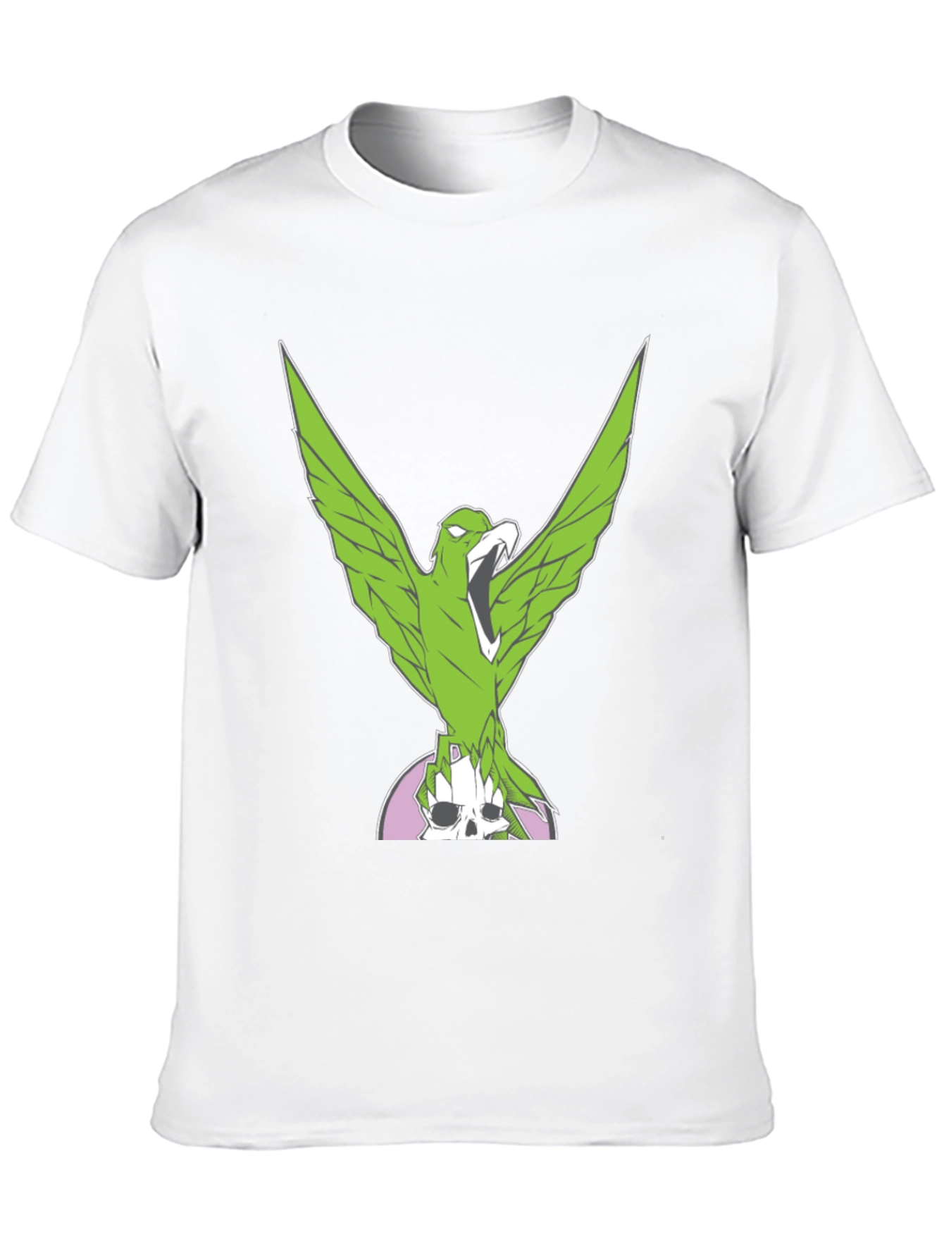 Black Green Eagle Graphic Tee view 10