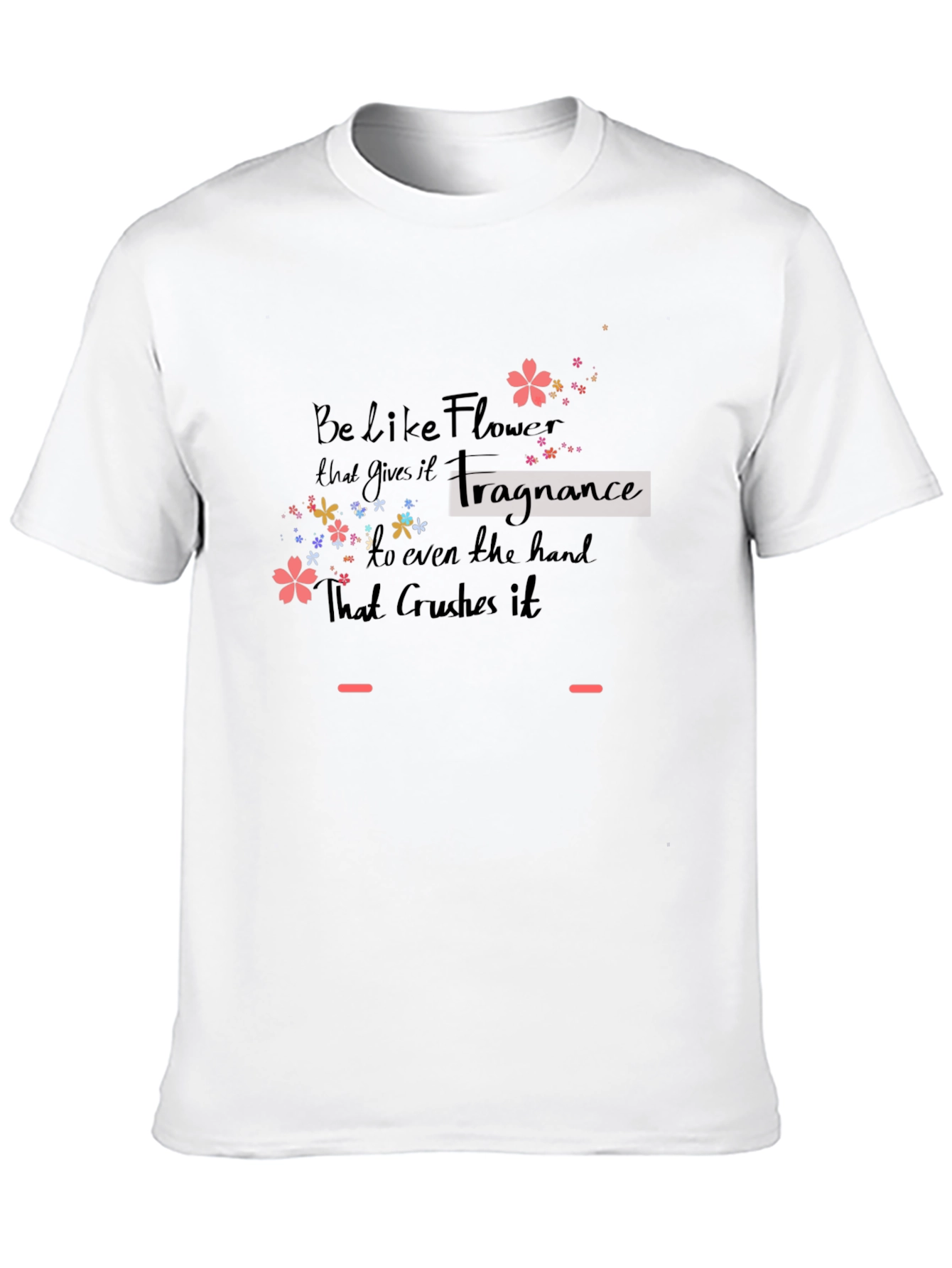Black Be Like Flower T-Shirt - Inspirational Graphic Tee view 10