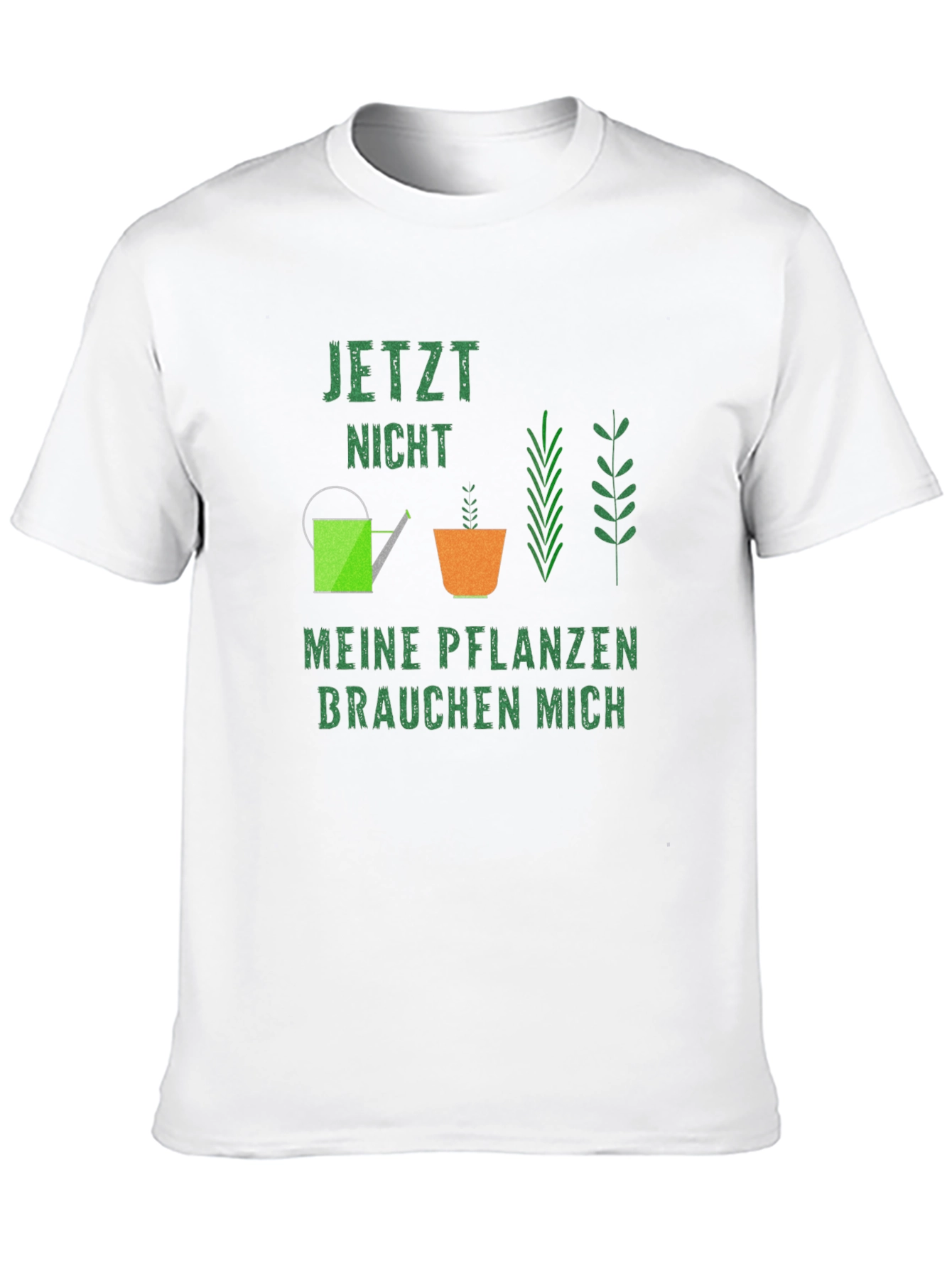 Black Plant Lover Graphic Tee - Jetzt Nicht Meine Pflanzen Brauchen Mich view 10