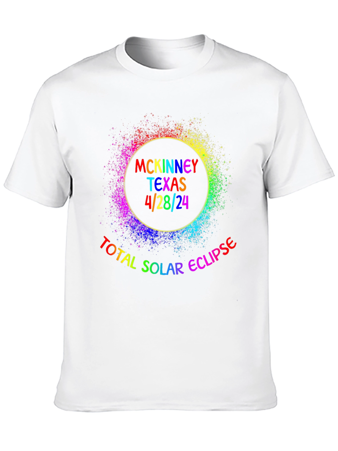 Total Solar Eclipse McKinney Texas T-Shirt - 10