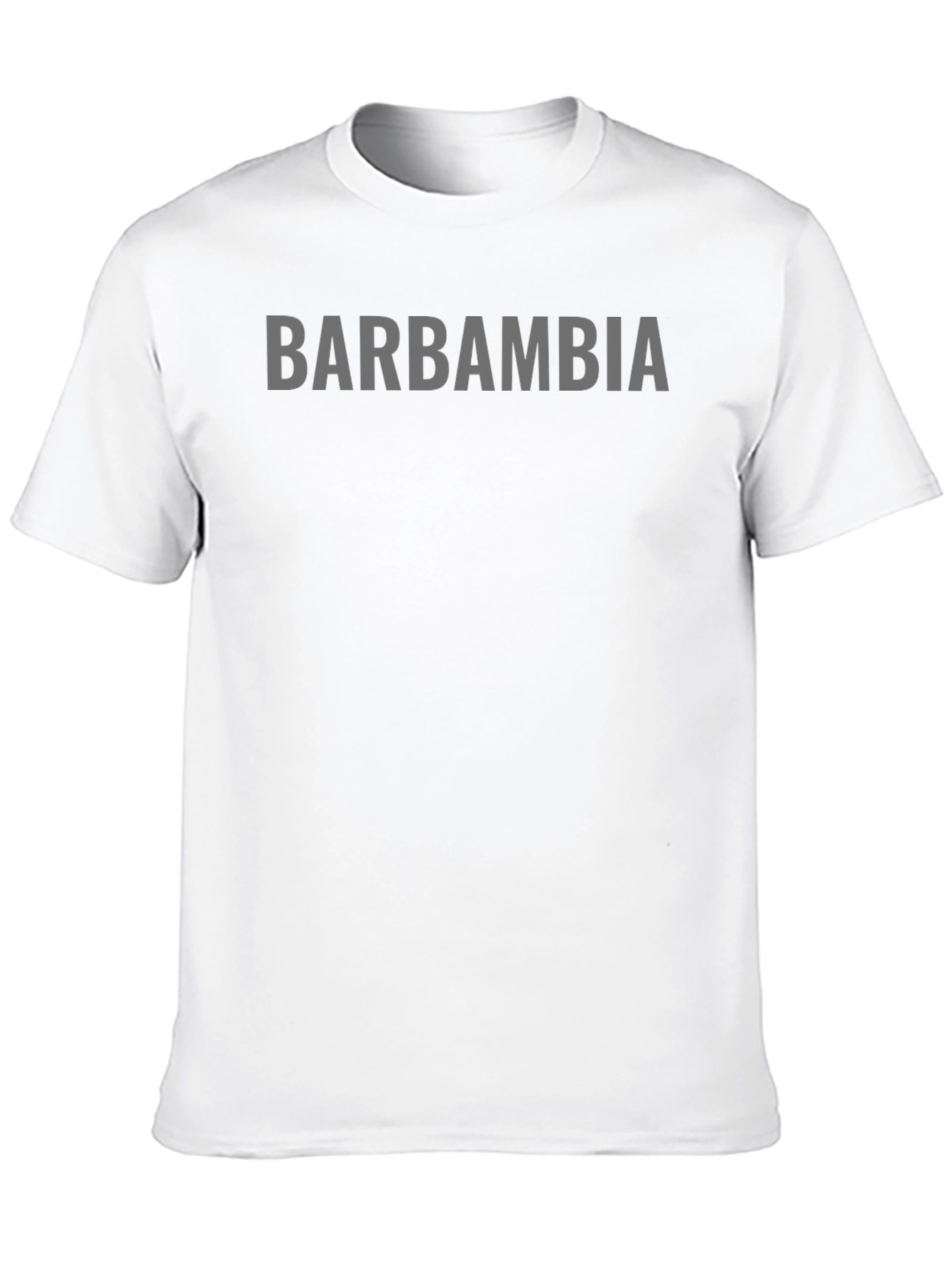 Black BARBAMBIA Graphic Tee - Men's Black Crew Neck T-Shirt view 10