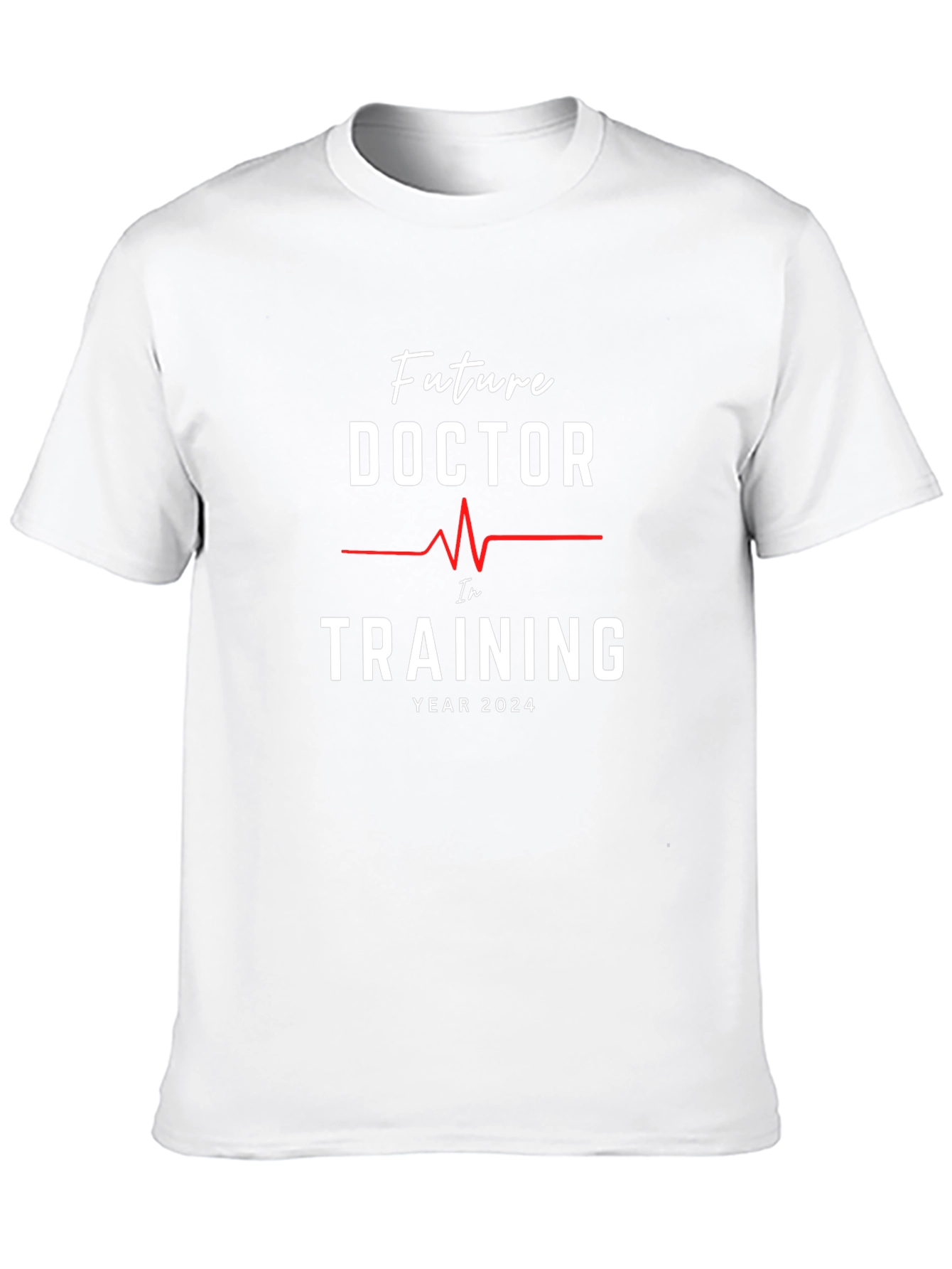 Black Future Doctor in Training 2024 T-Shirt view 10
