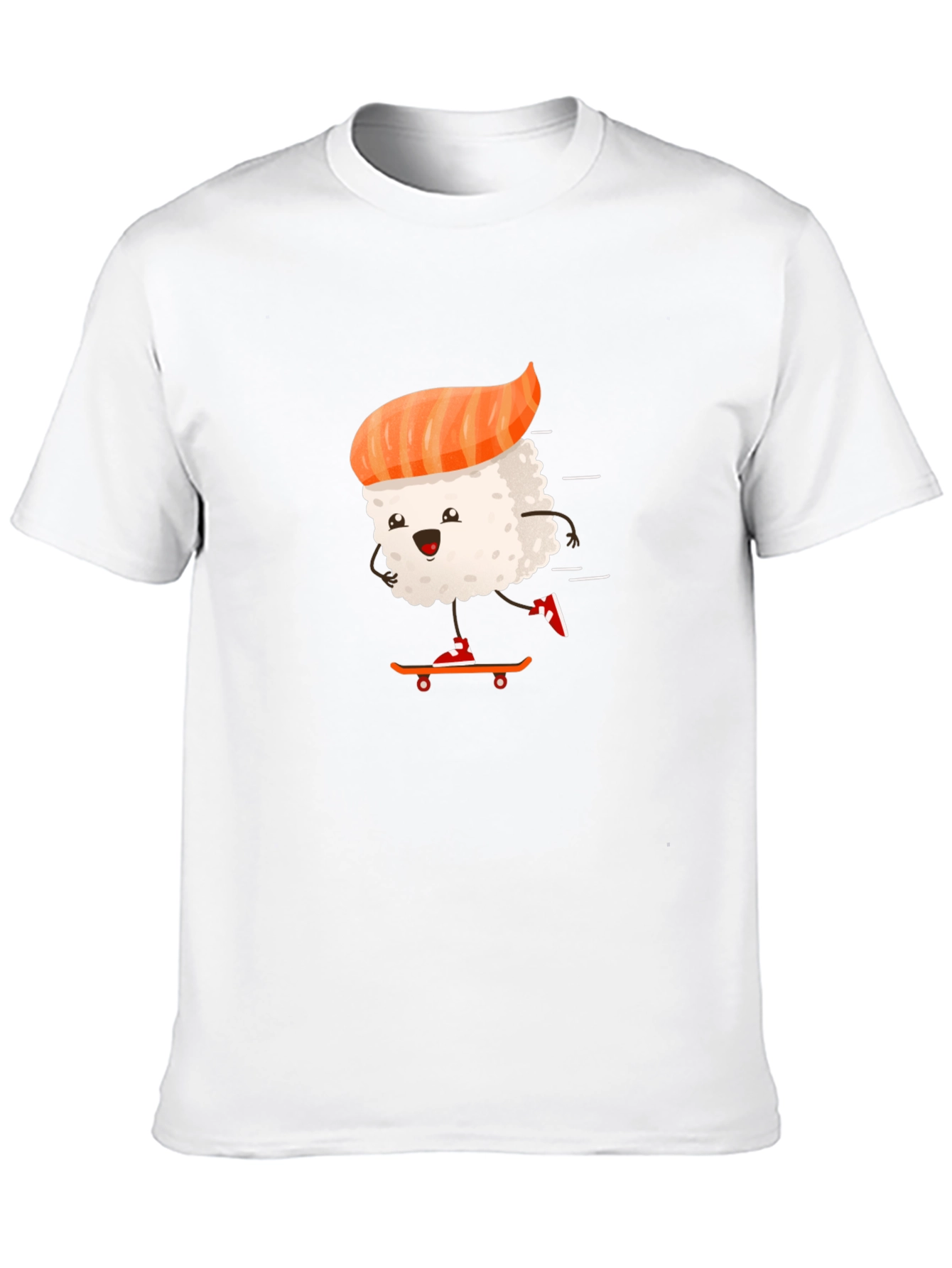 Black Sushi Skateboard T-Shirt view 10