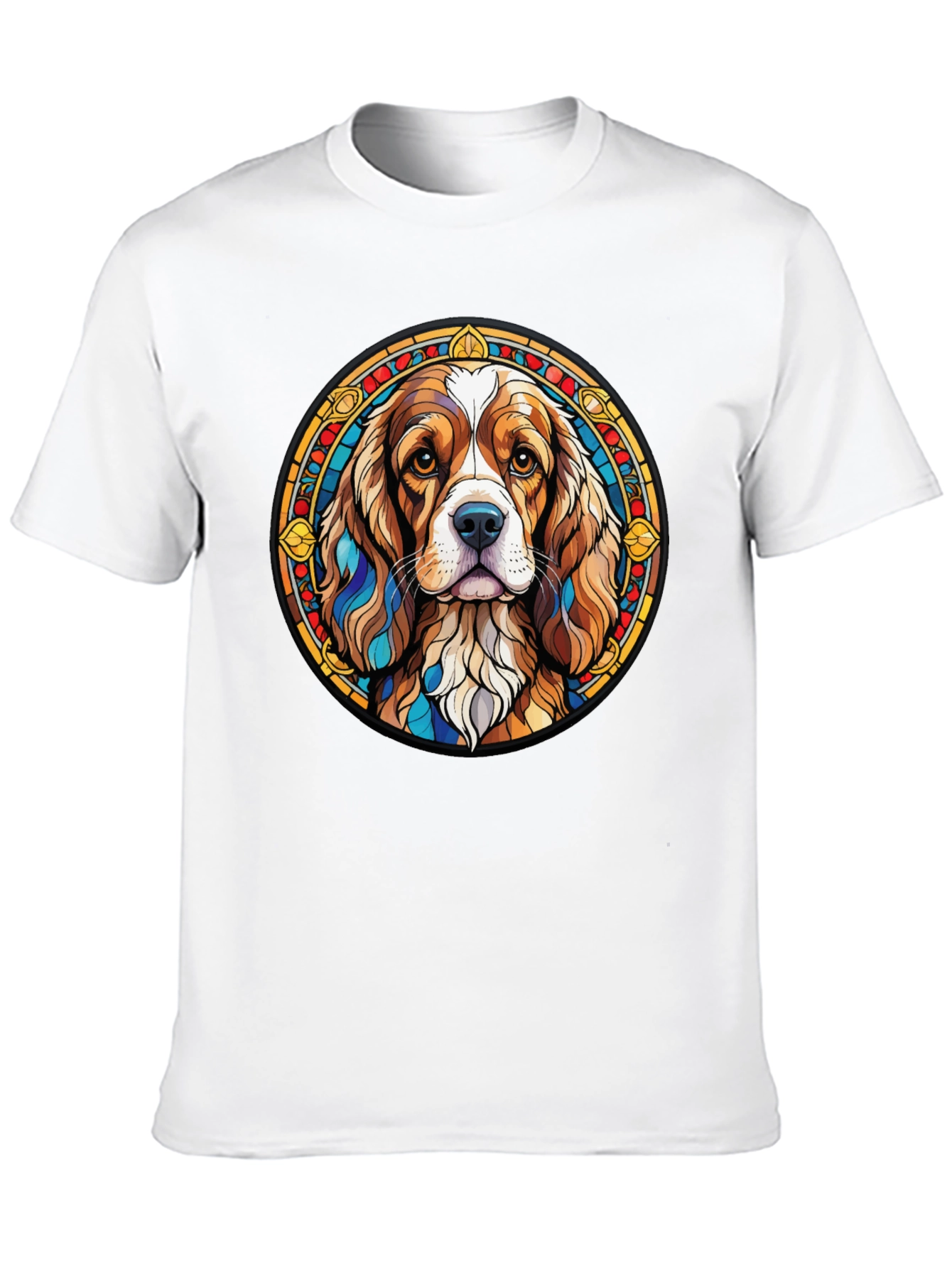 Black Dog Breed Graphic Tee - Stylish Round Design view 10