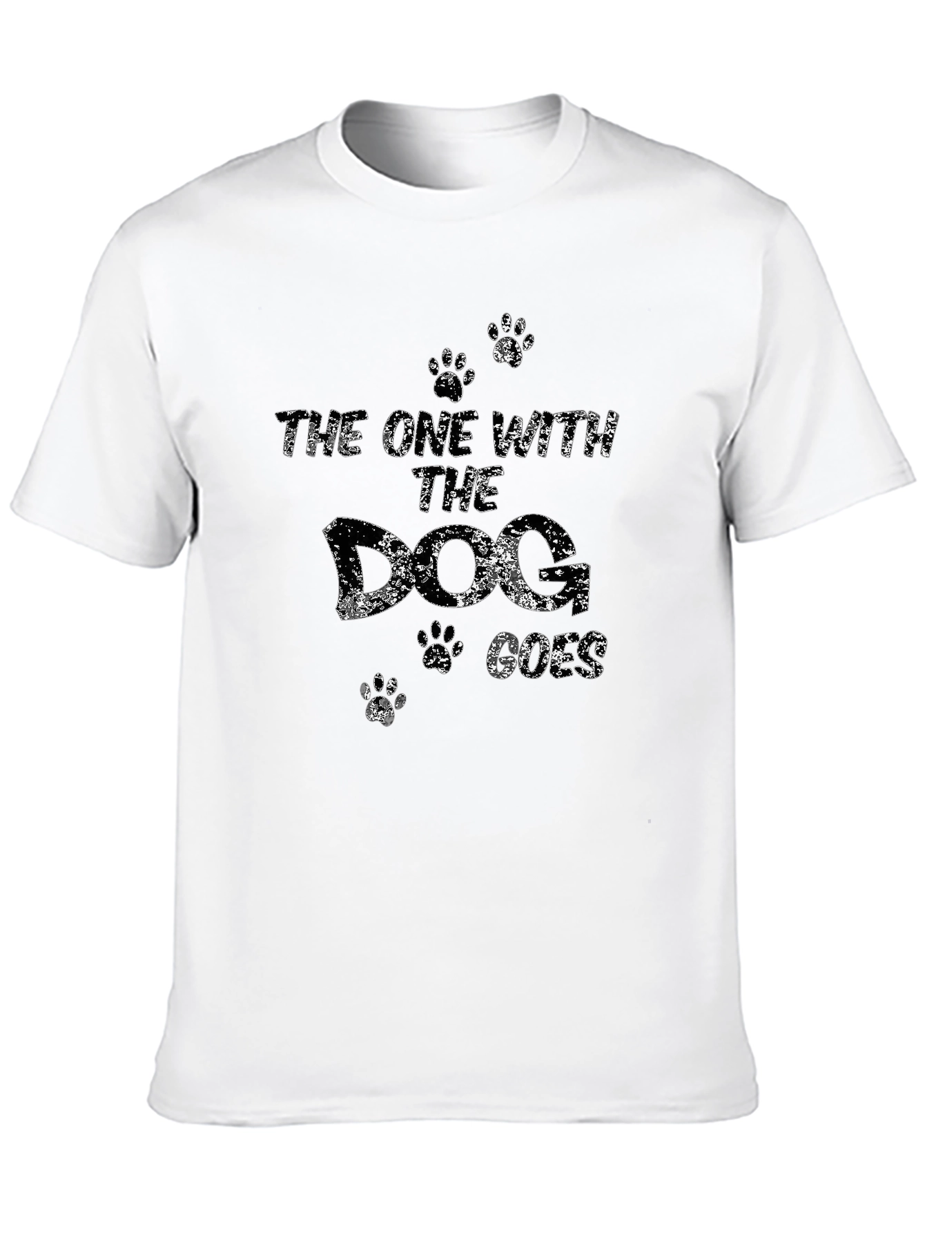 Black Dog Lover T-Shirt - The One With The Dog Goes view 10