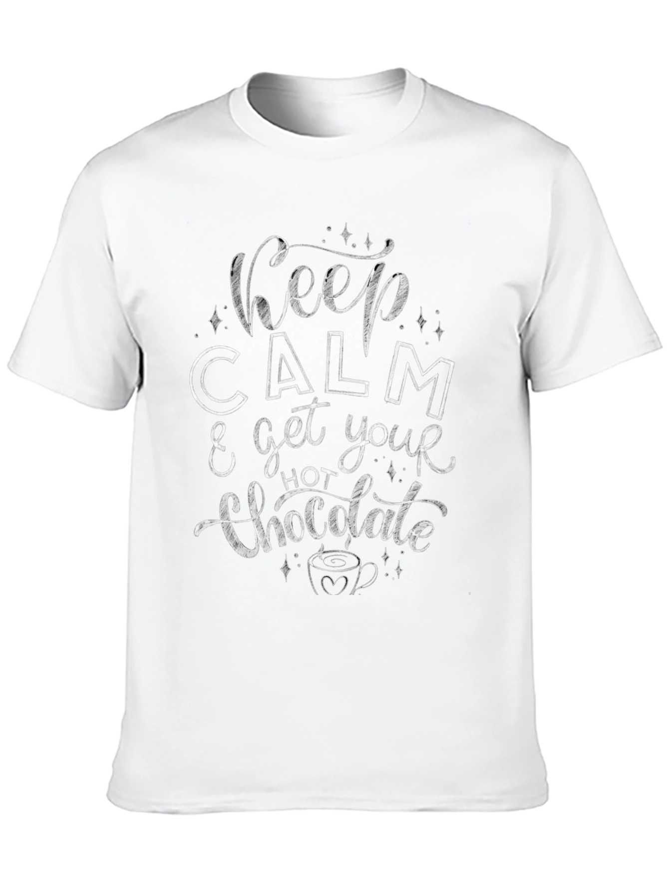 Keep Calm & Get Your Hot Chocolate Graphic Tee - 10