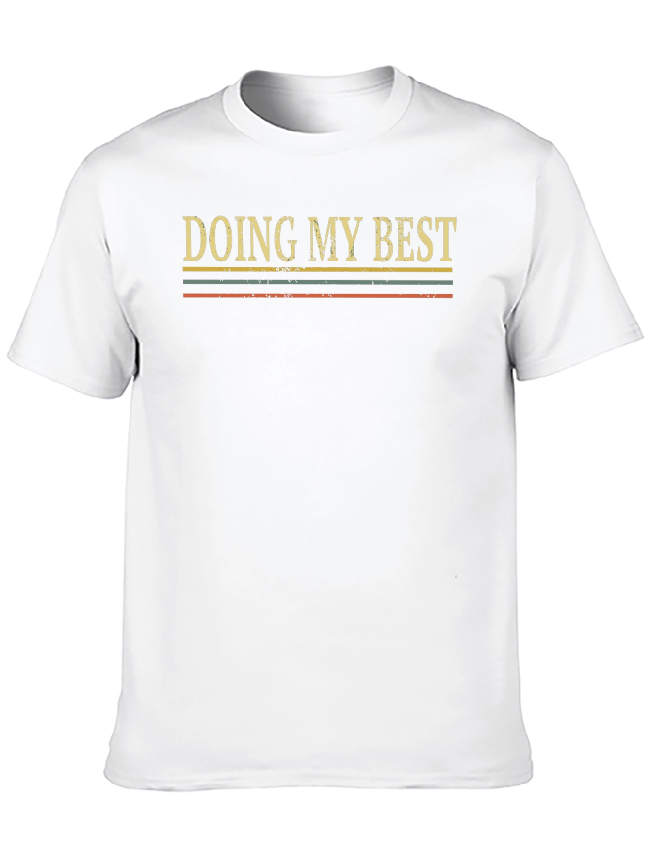 Black Doing My Best Graphic T-Shirt - Black view 10
