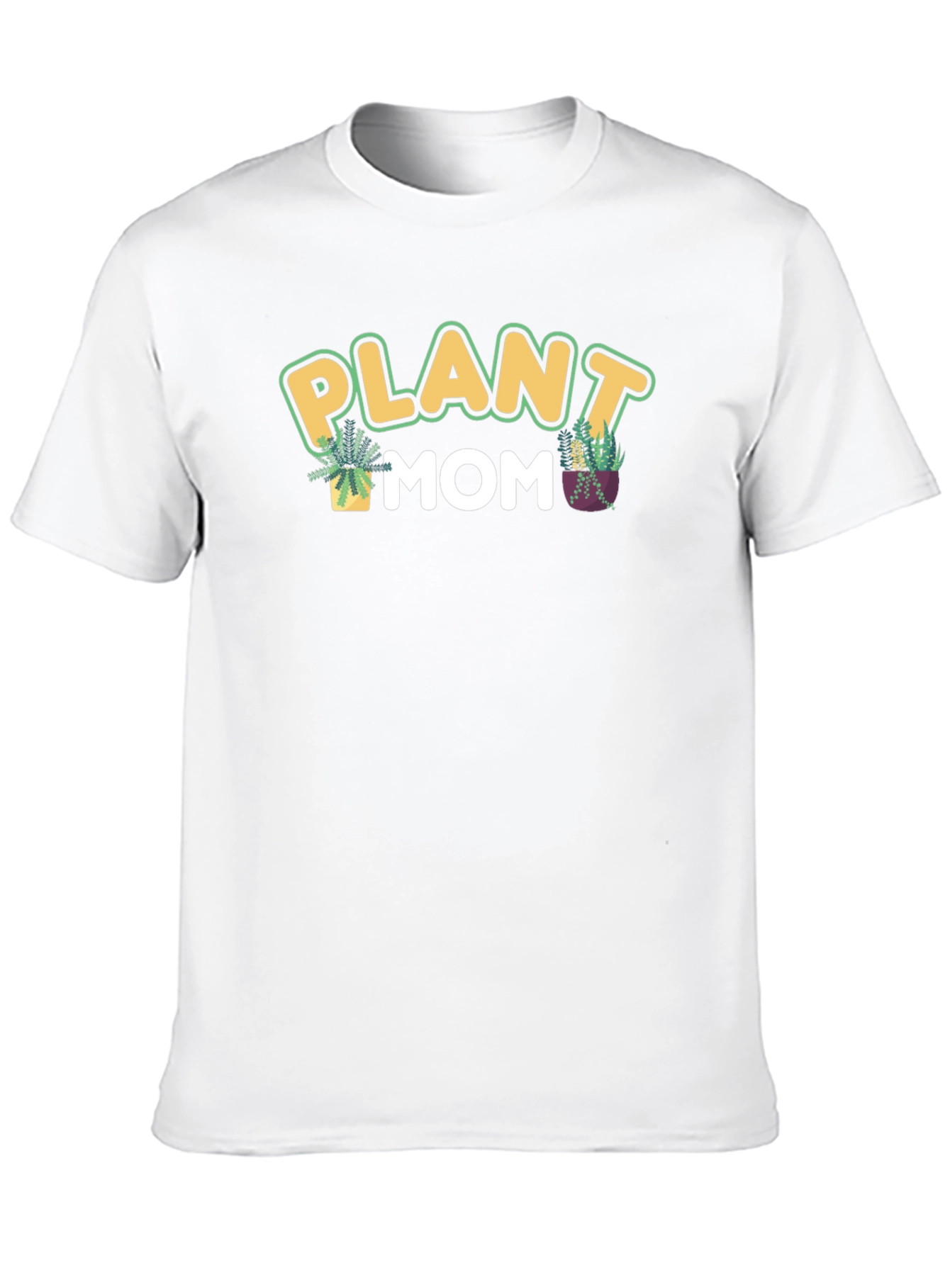 Black Plant Mom Graphic Tee - Black view 10