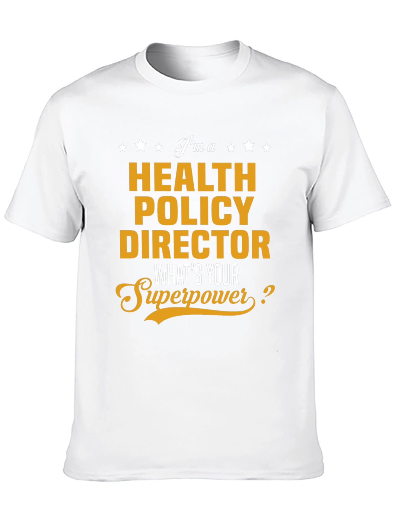 Black Health Policy Director Superpower T-Shirt view 10