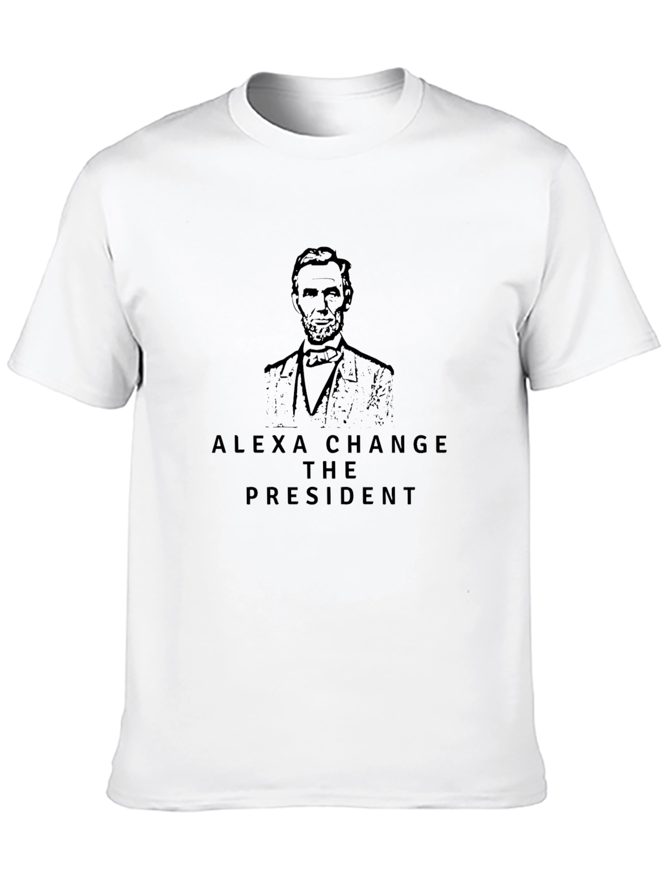 Black Alexa Change the President T-Shirt view 10
