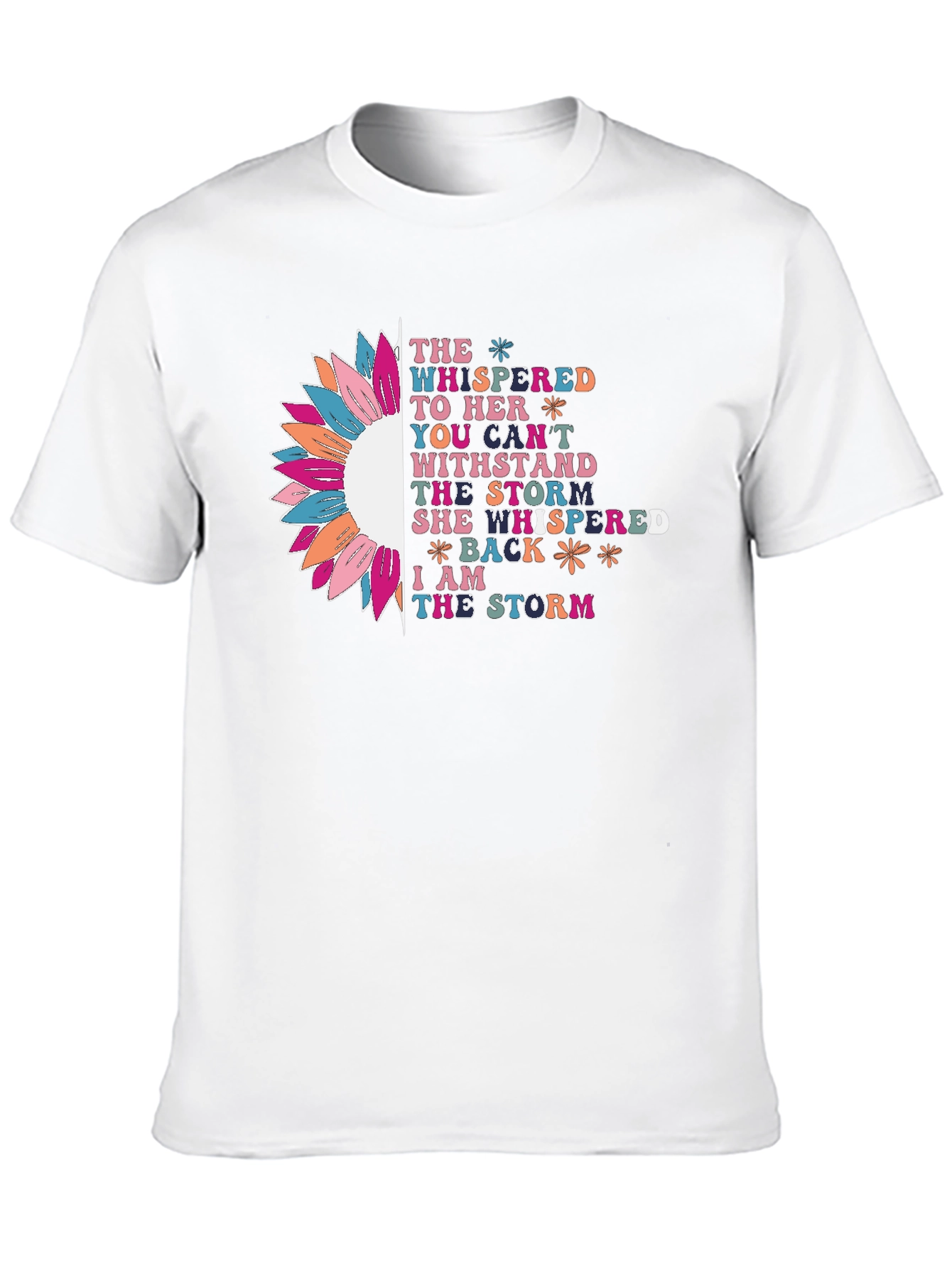 Black I Am The Storm Graphic Tee view 10