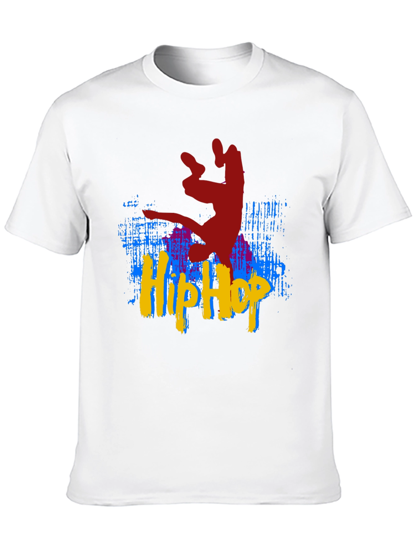Black Hip Hop Dance T-Shirt - Black view 10